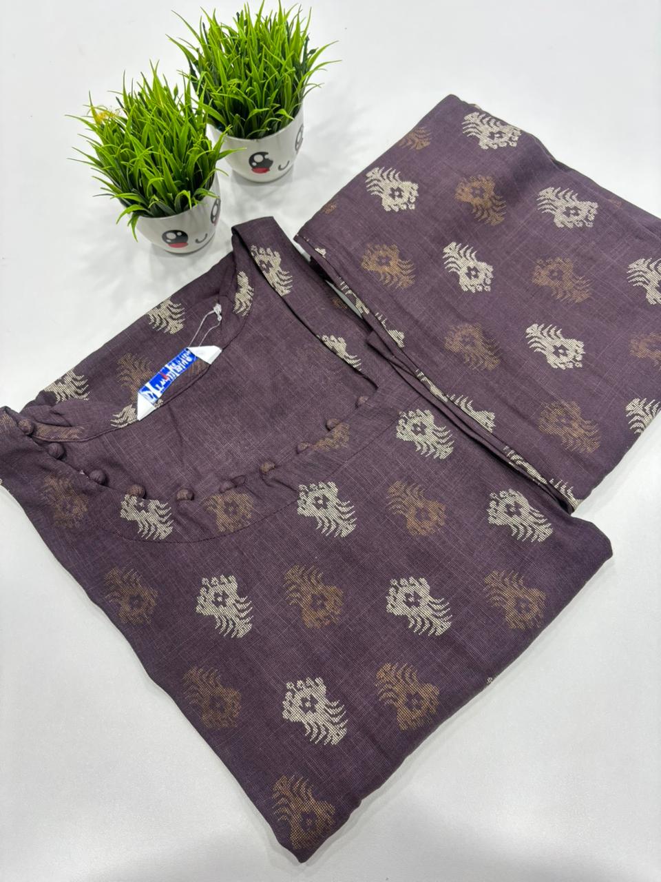SS7443 Premium Linen Co-ord Set