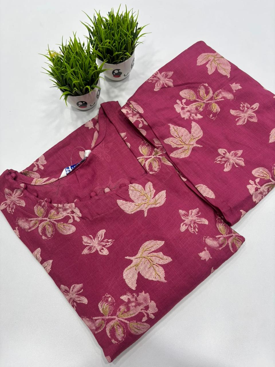 SS7447 Premium Linen Co-ord Set