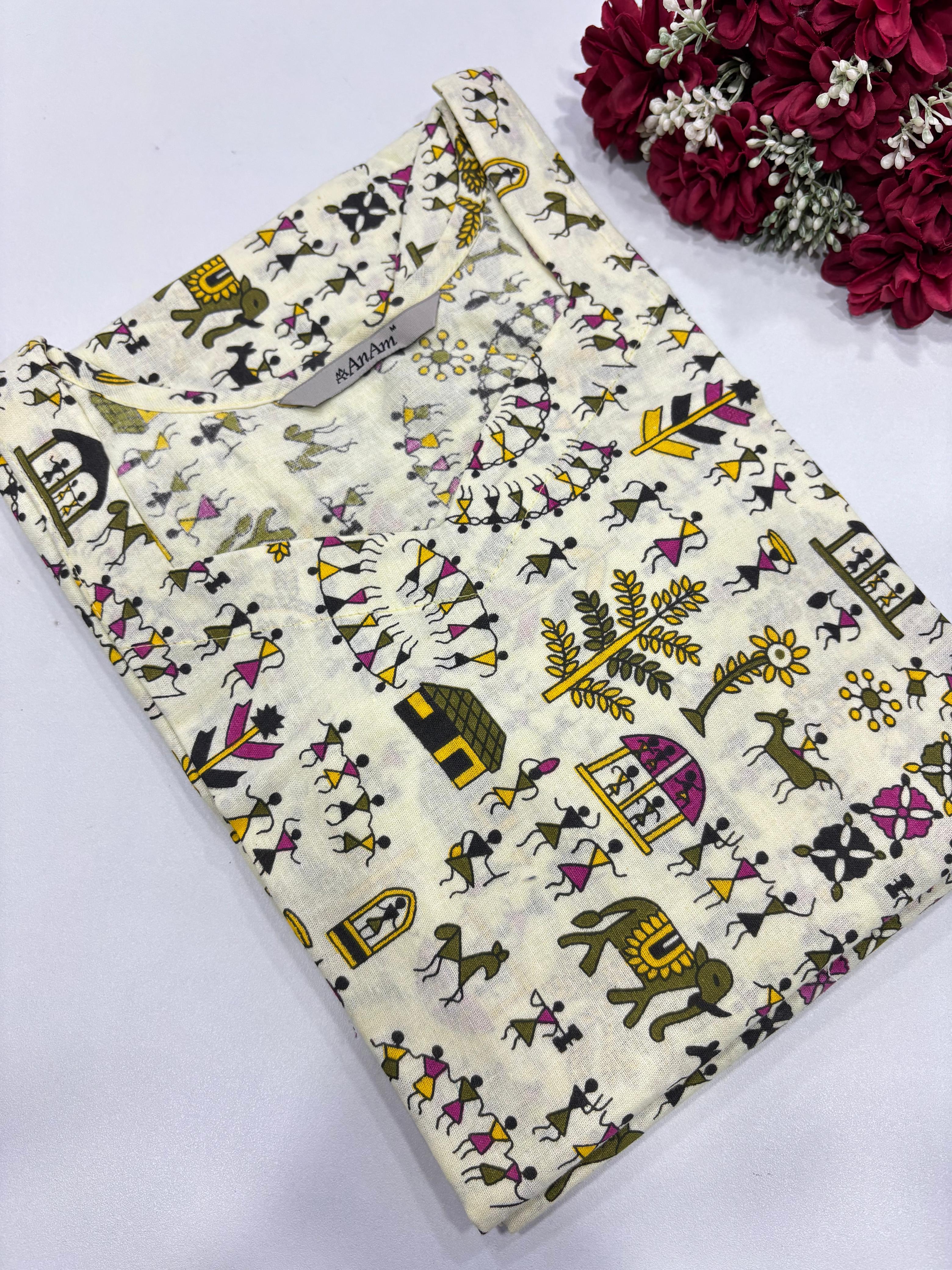 SS7501 Elegant Office Wear Kurti