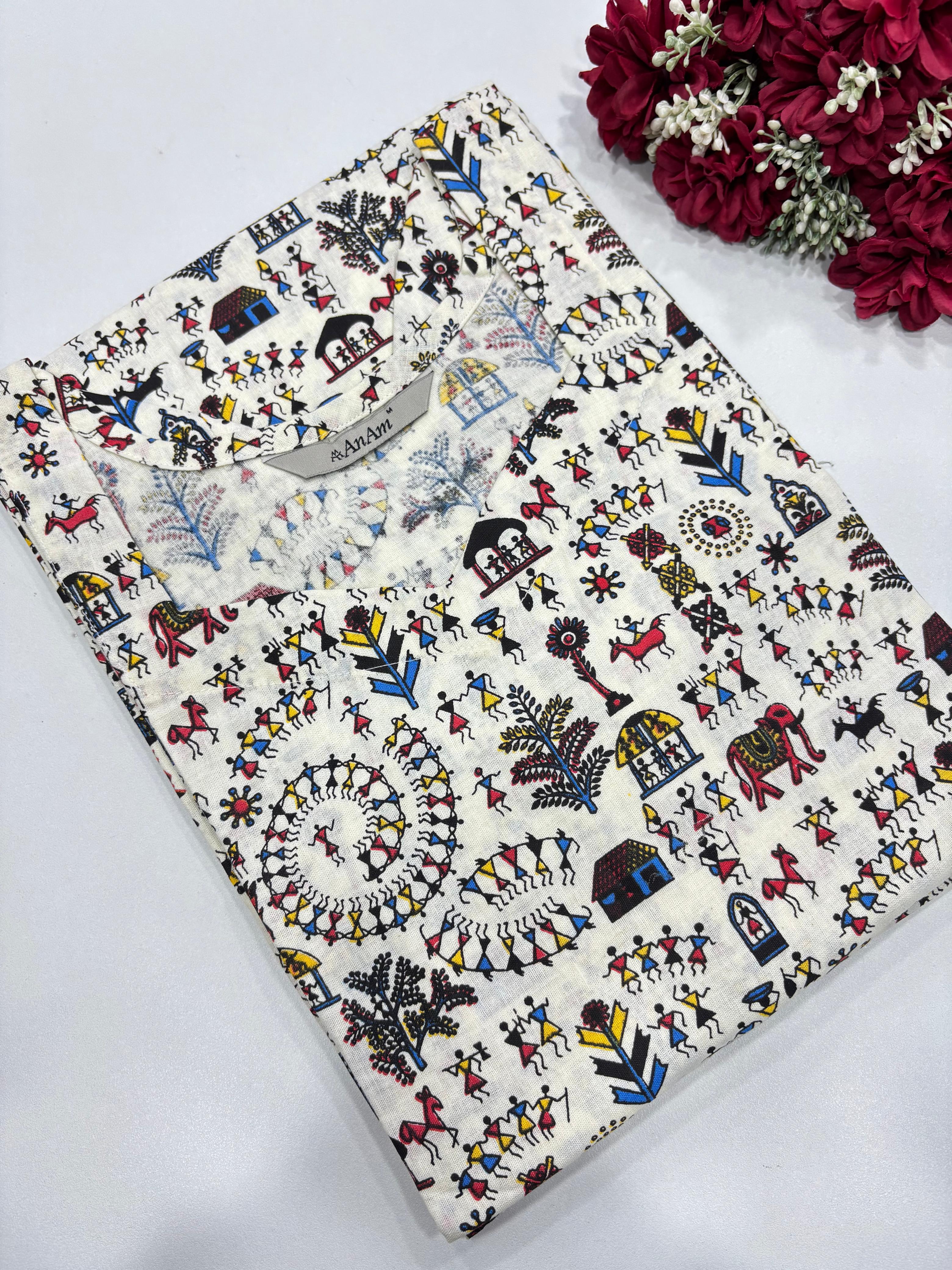 SS7505 Elegant Office Wear Kurti