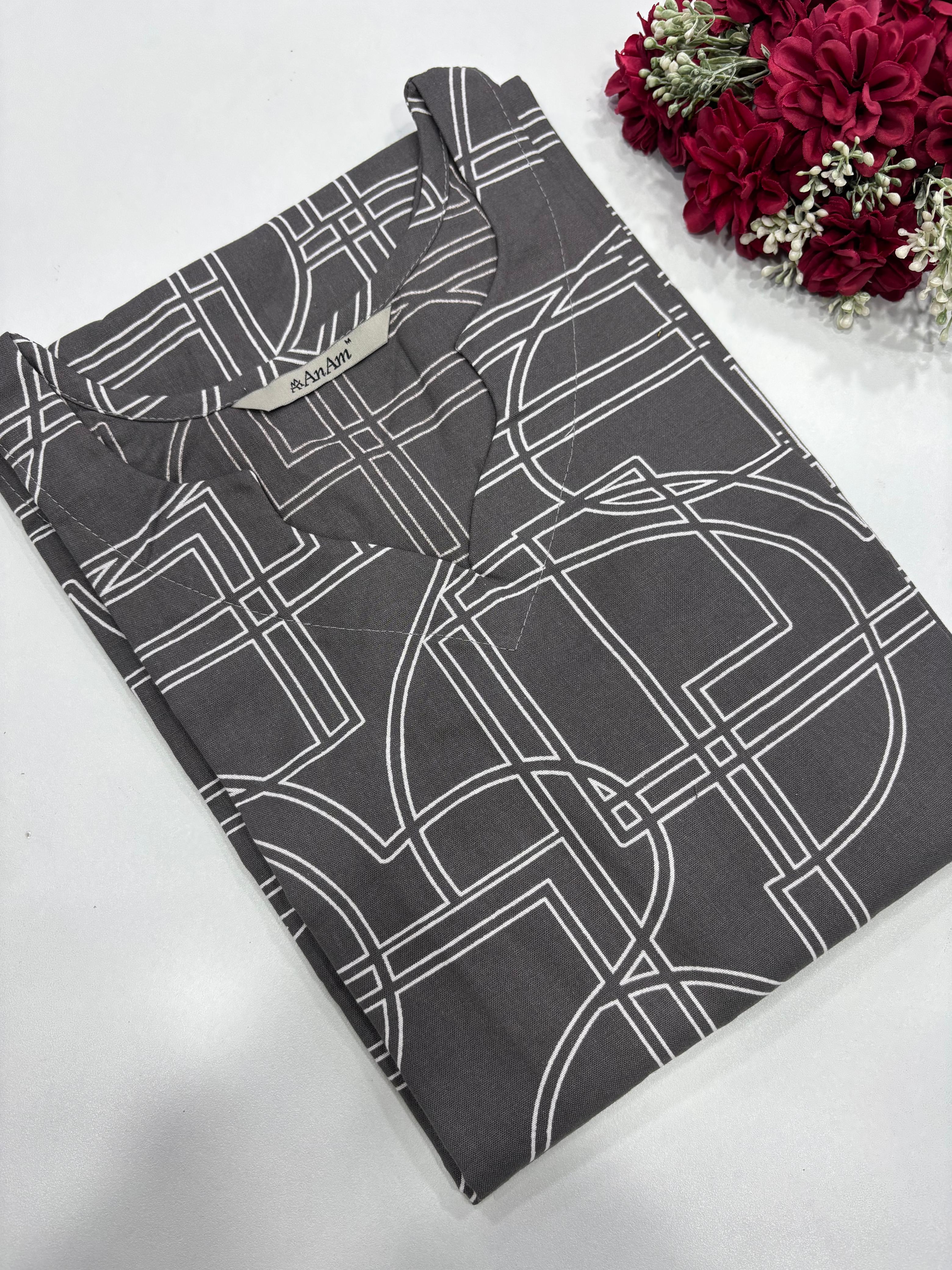 SS7520 Elegant Office Wear Kurti