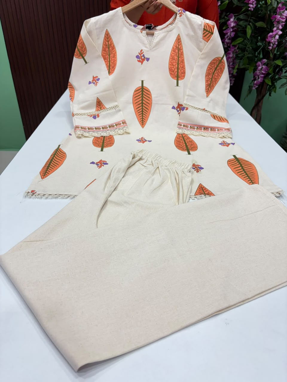 SS7568 Khadi Cotton Co-ord Set