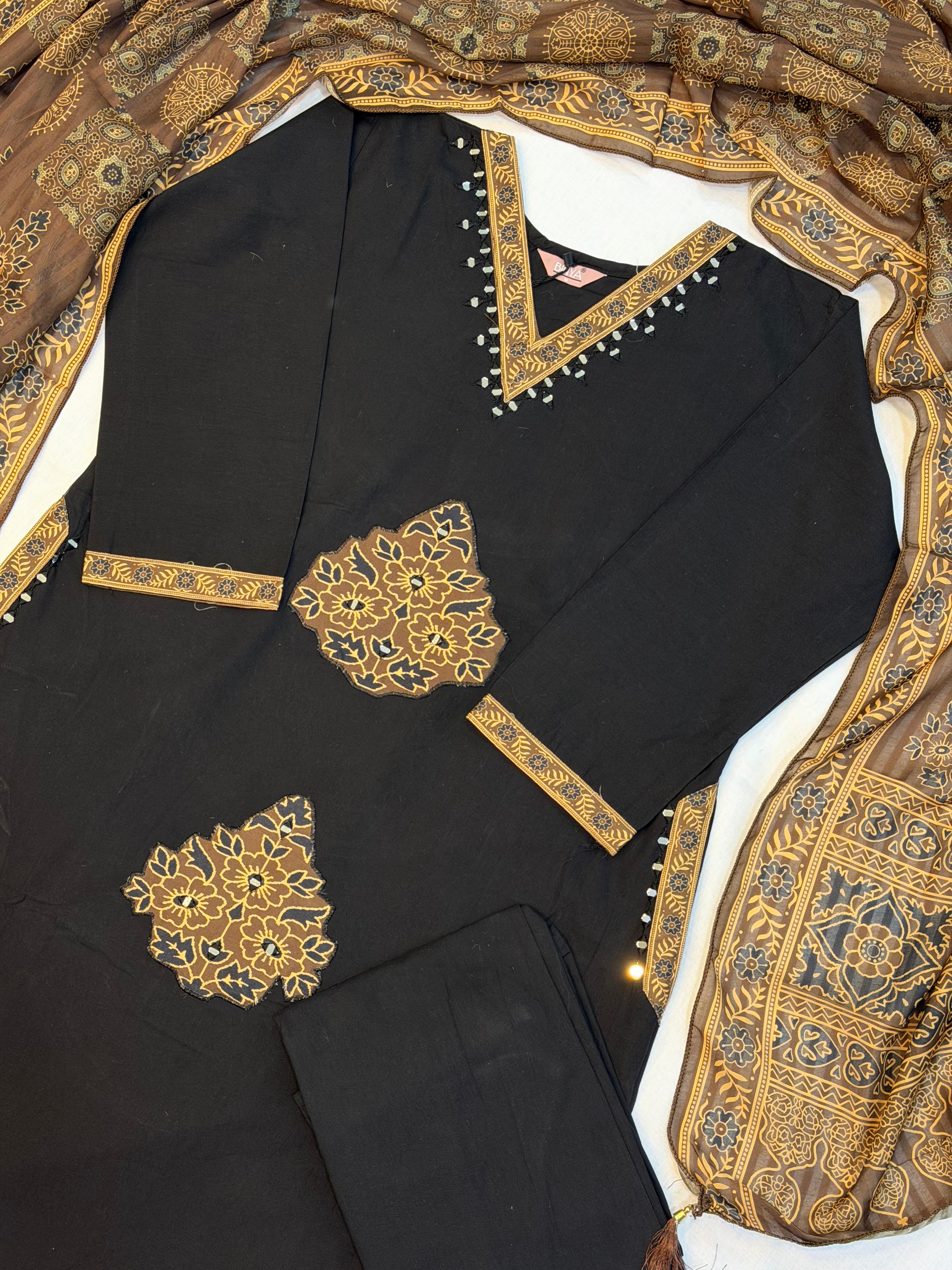SS7600 Premium Dhabu Cotton Salwar Set