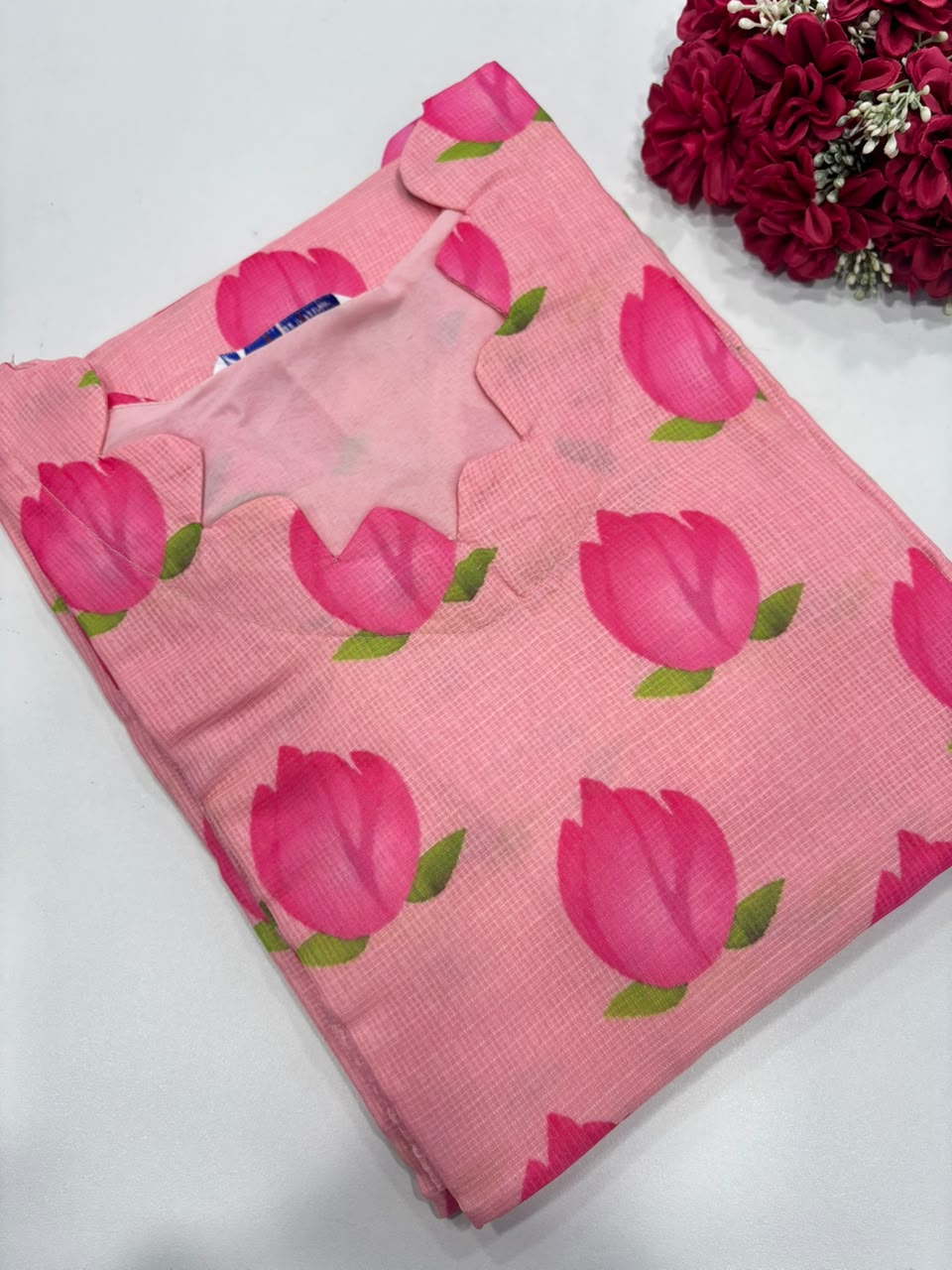 SS7644 Kota Cotton Floral Printed Kurti