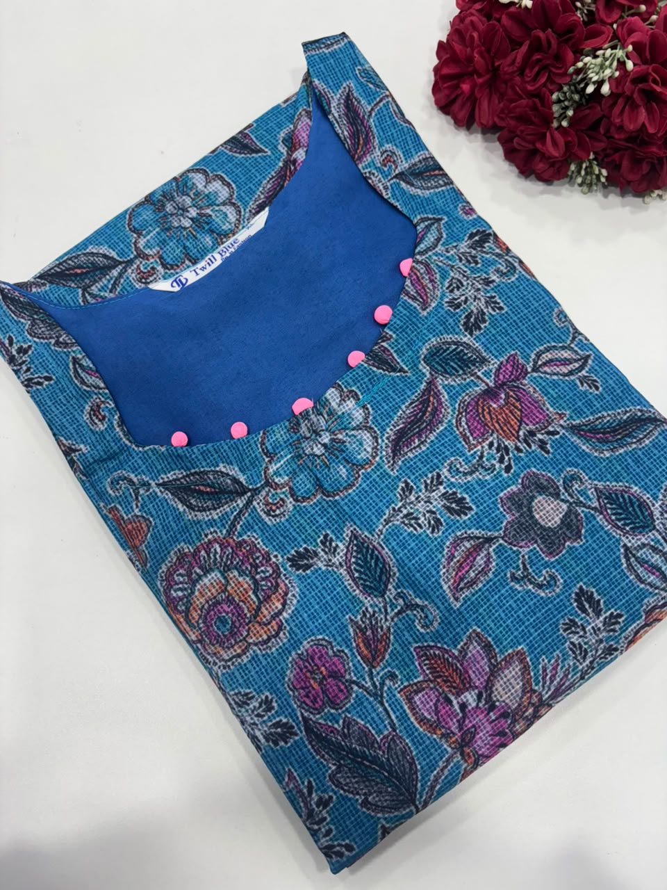 SS7643 Kota Cotton Floral Printed Kurti