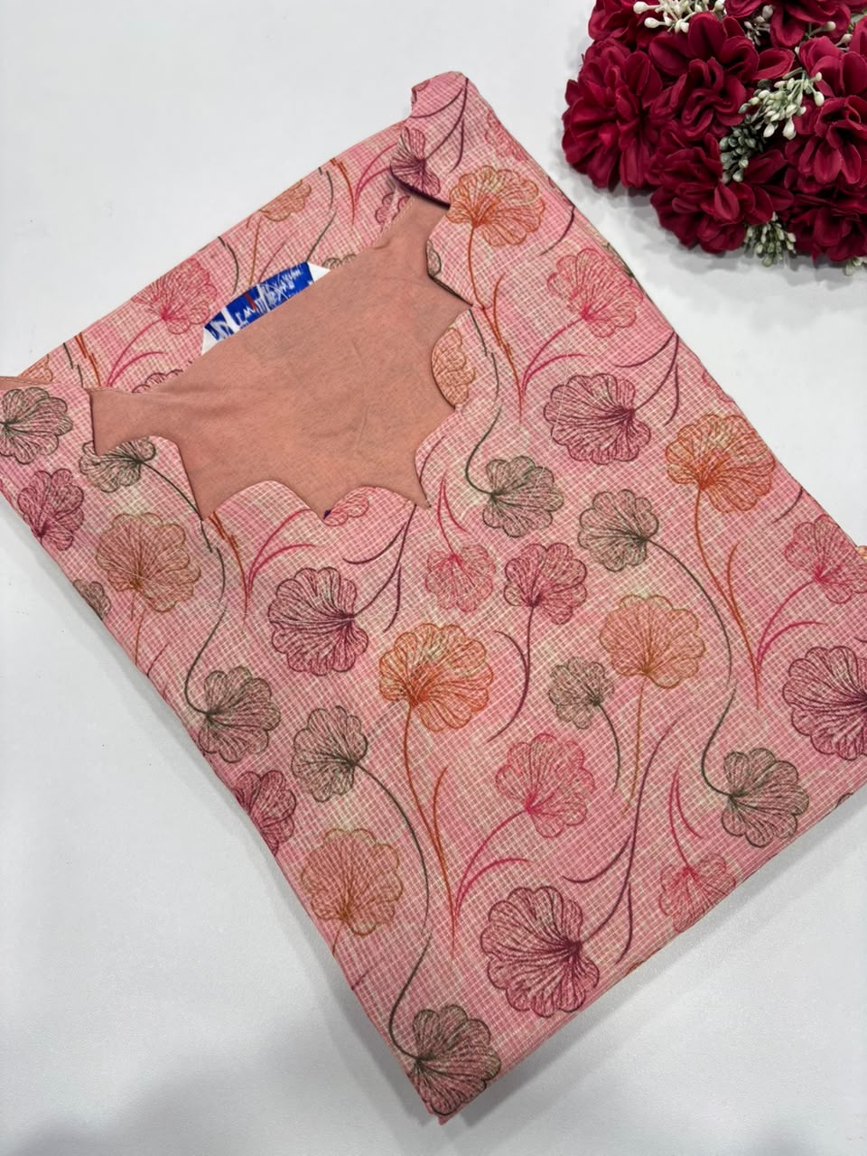 SS7645 Kota Cotton Floral Printed Kurti