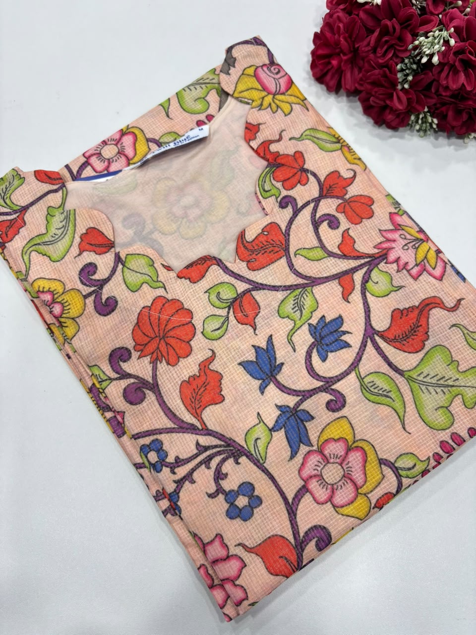SS7635 Kota Cotton Floral Printed Kurti