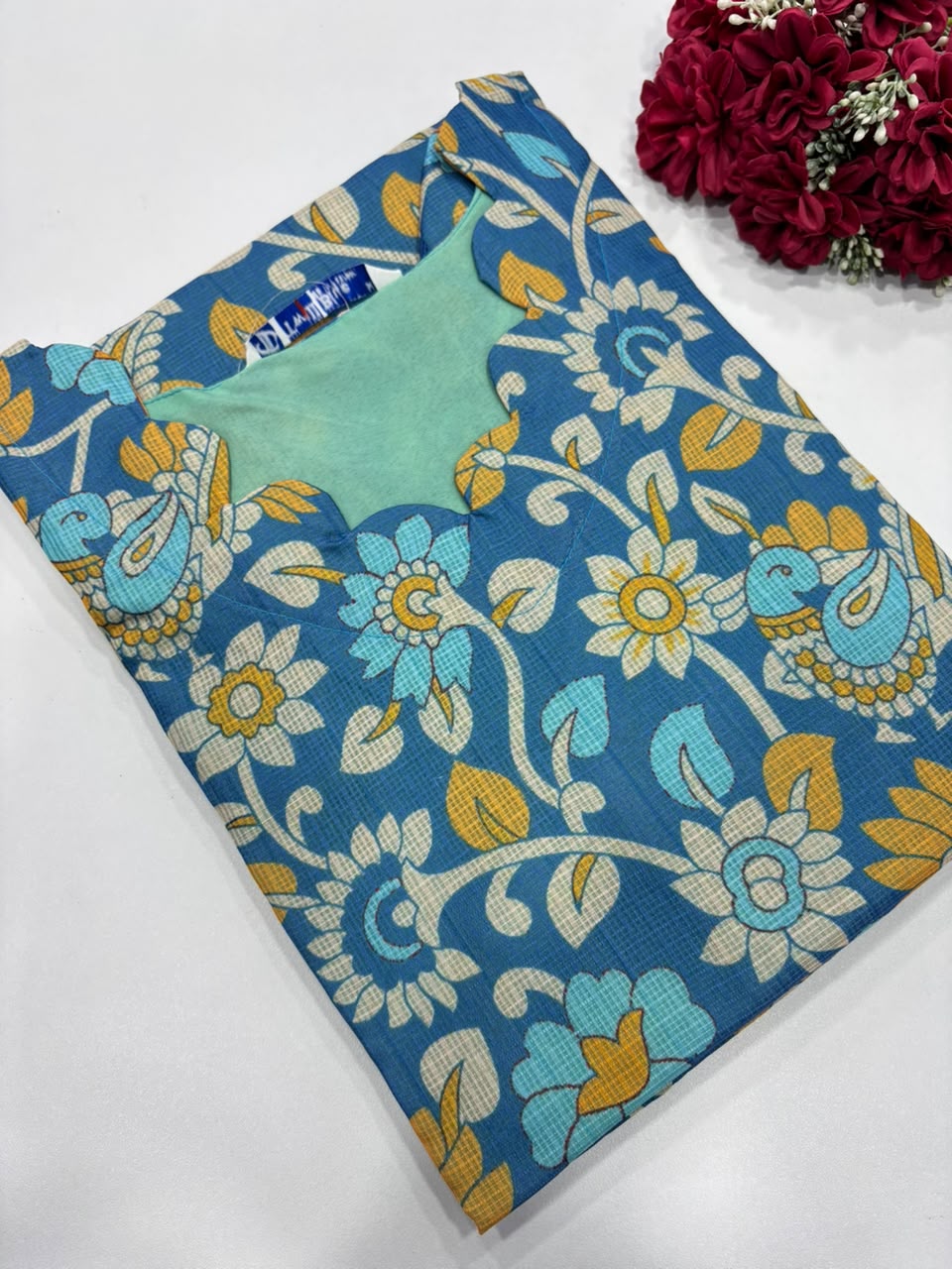 SS7634 Kota Cotton Floral Printed Kurti