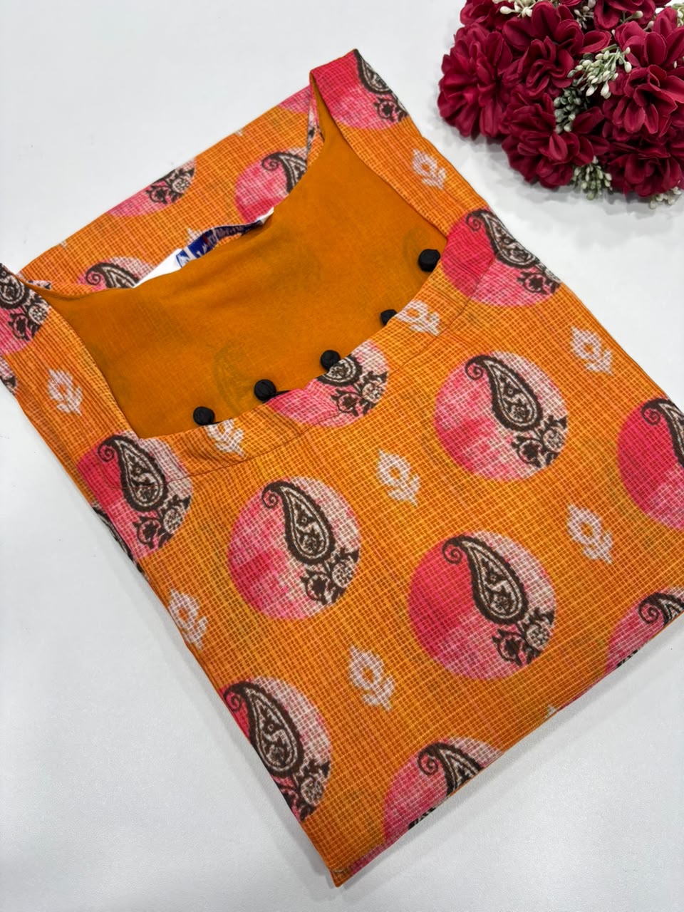 SS7638 Kota Cotton Floral Printed Kurti
