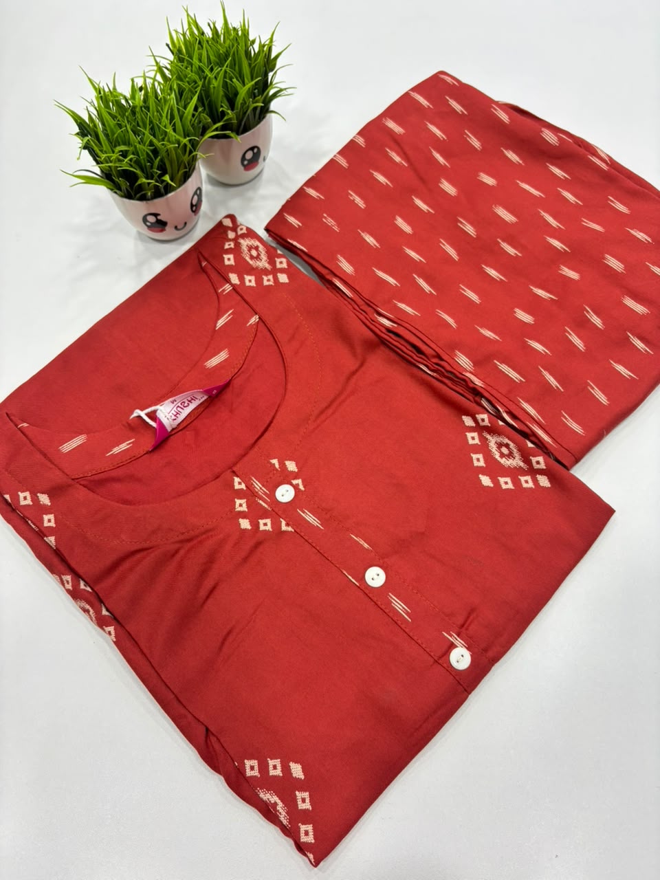 SS7631 Trendy Rayon Co-ord Set