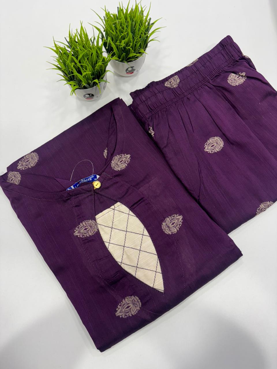 Butta Silk Co-ord Set