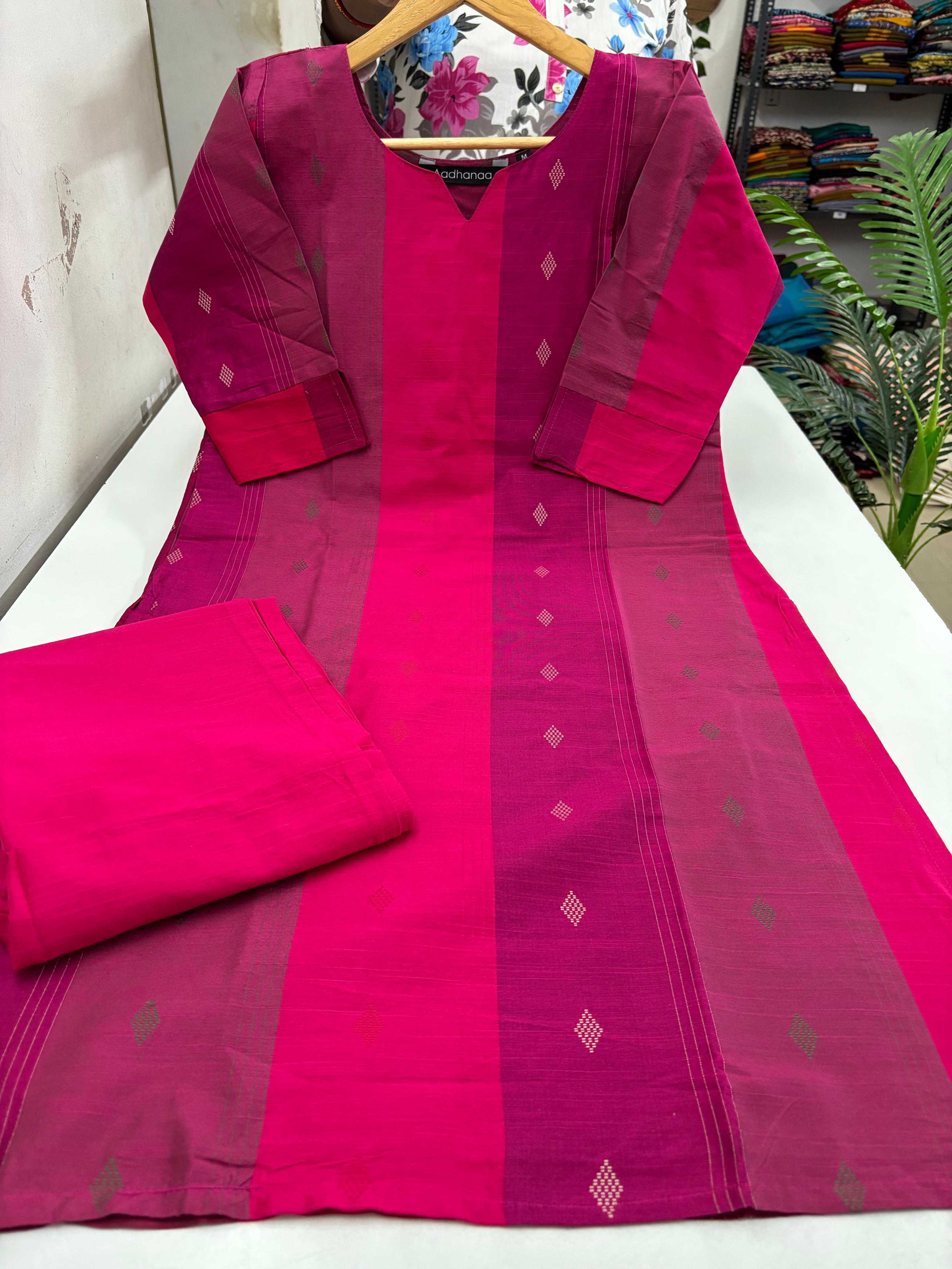 Premium Handloom Cotton Co-ord Set