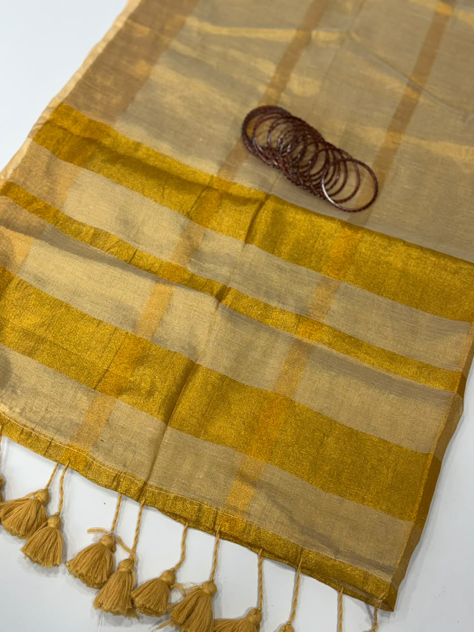 SS7719 Premium Kerala Style Tissue Saree