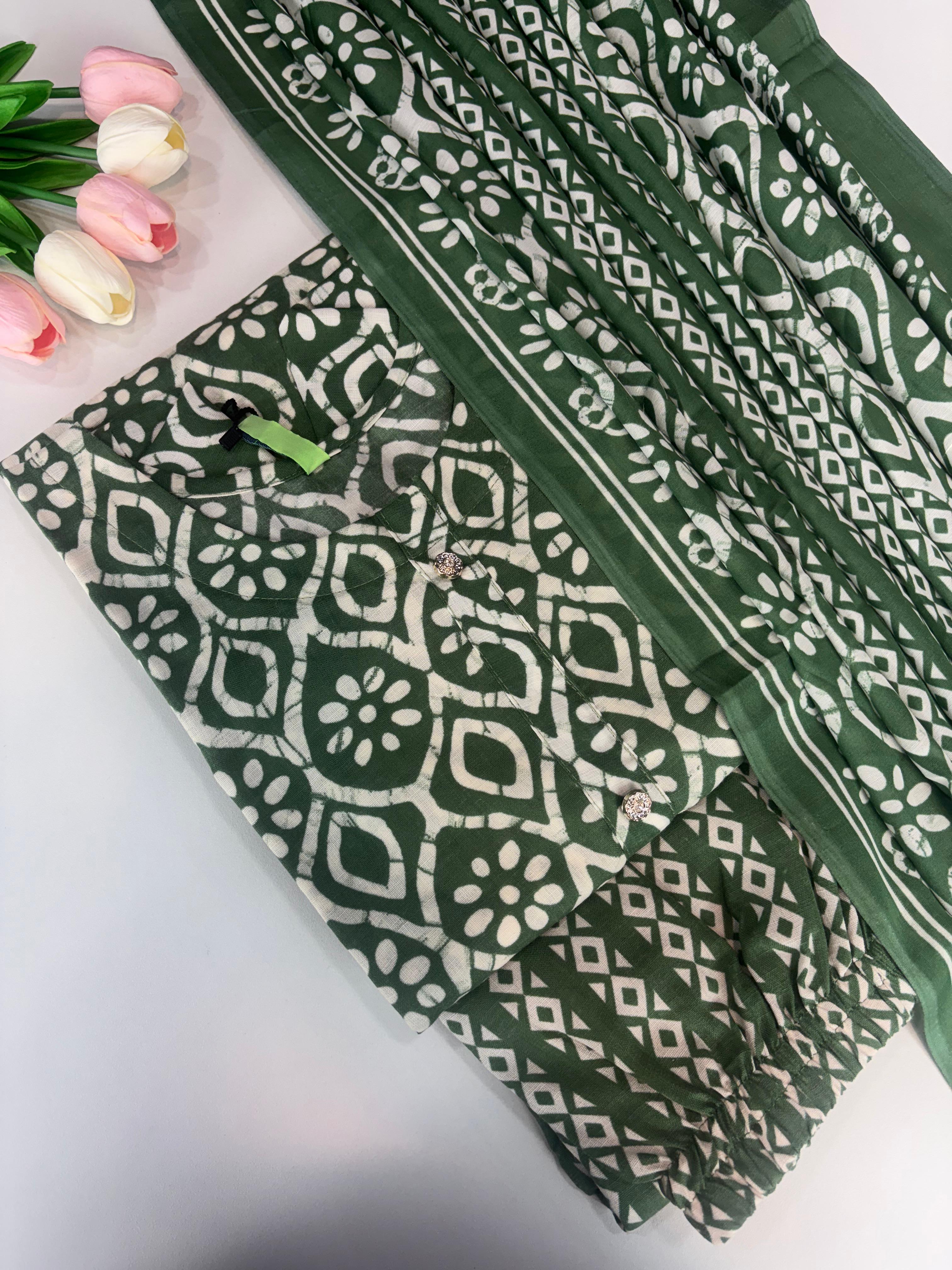 SS7720 Women’s Blended Cotton Salwar Set