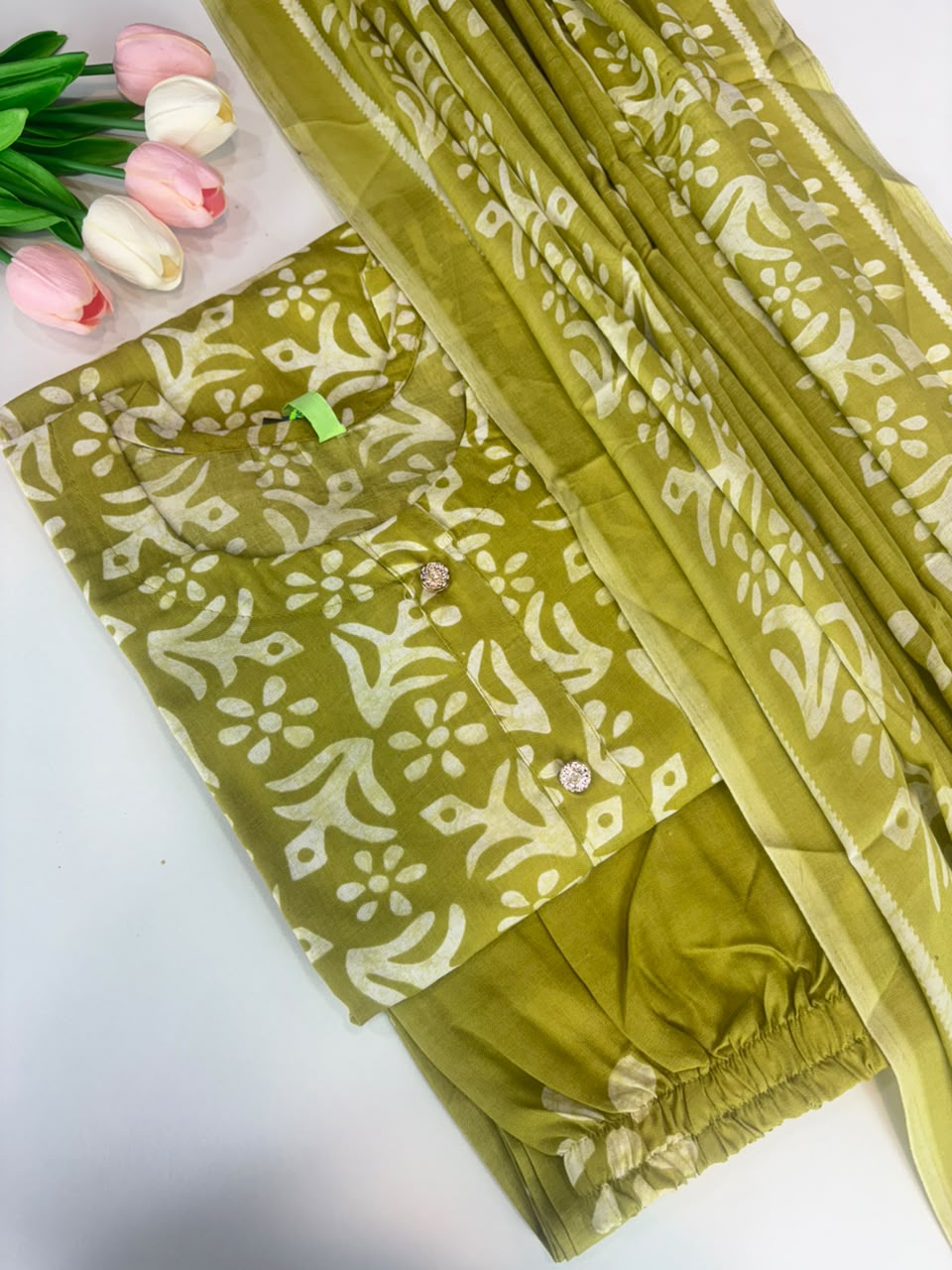 SS7728 Women’s Blended Cotton Salwar Set