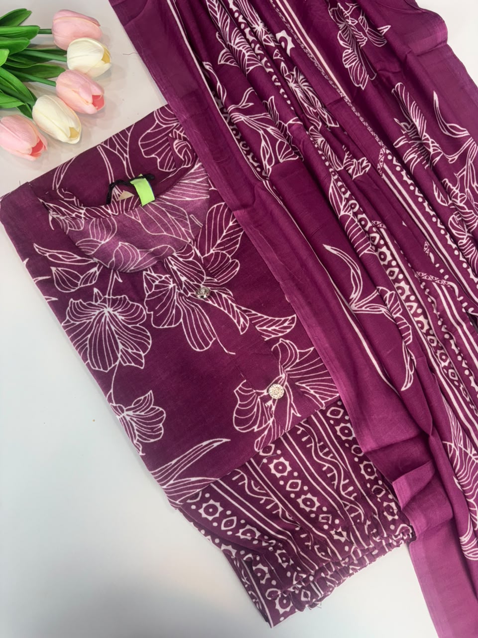 SS7731 Women’s Blended Cotton Salwar Set