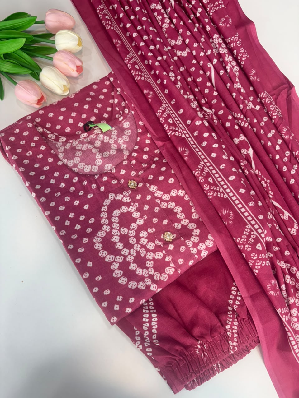 SS7738 Women’s Blended Cotton Salwar Set