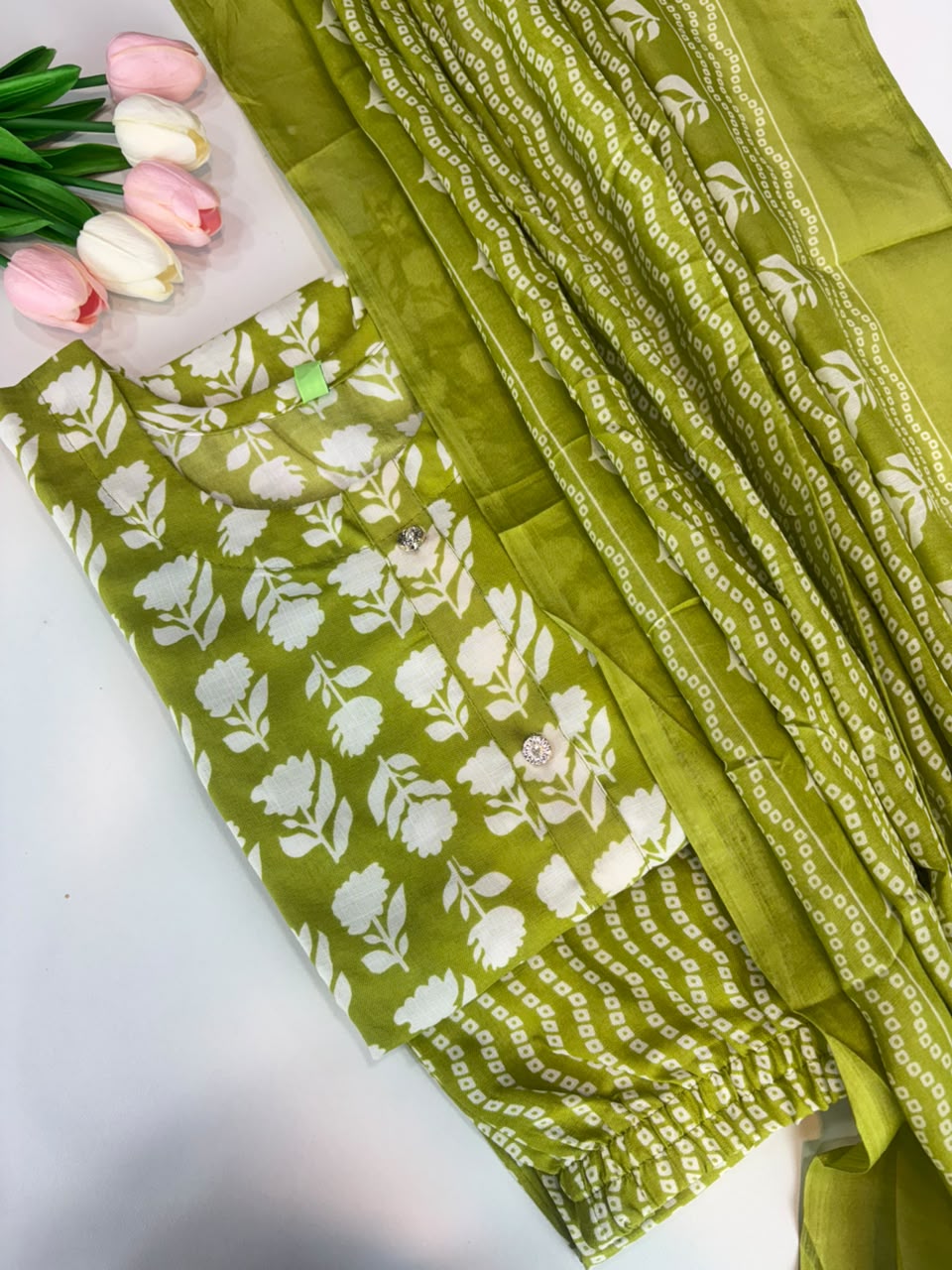SS7737 Women’s Blended Cotton Salwar Set