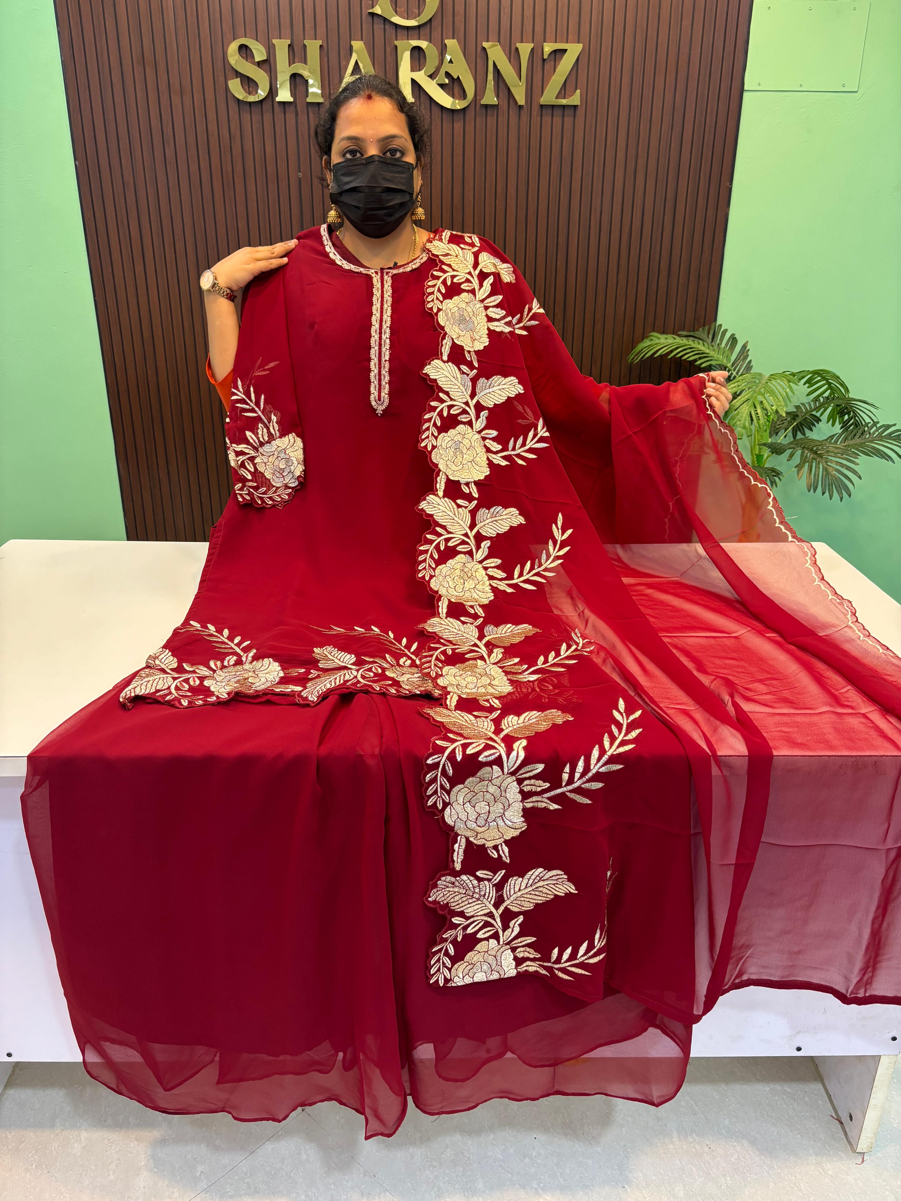 Georgette Sharara Suit