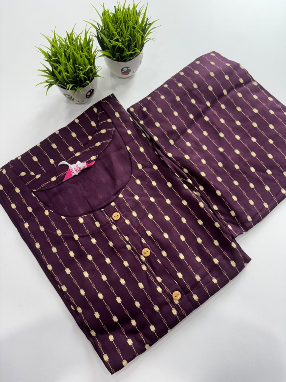 SS7793 Trendy Rayon Co-ord Set