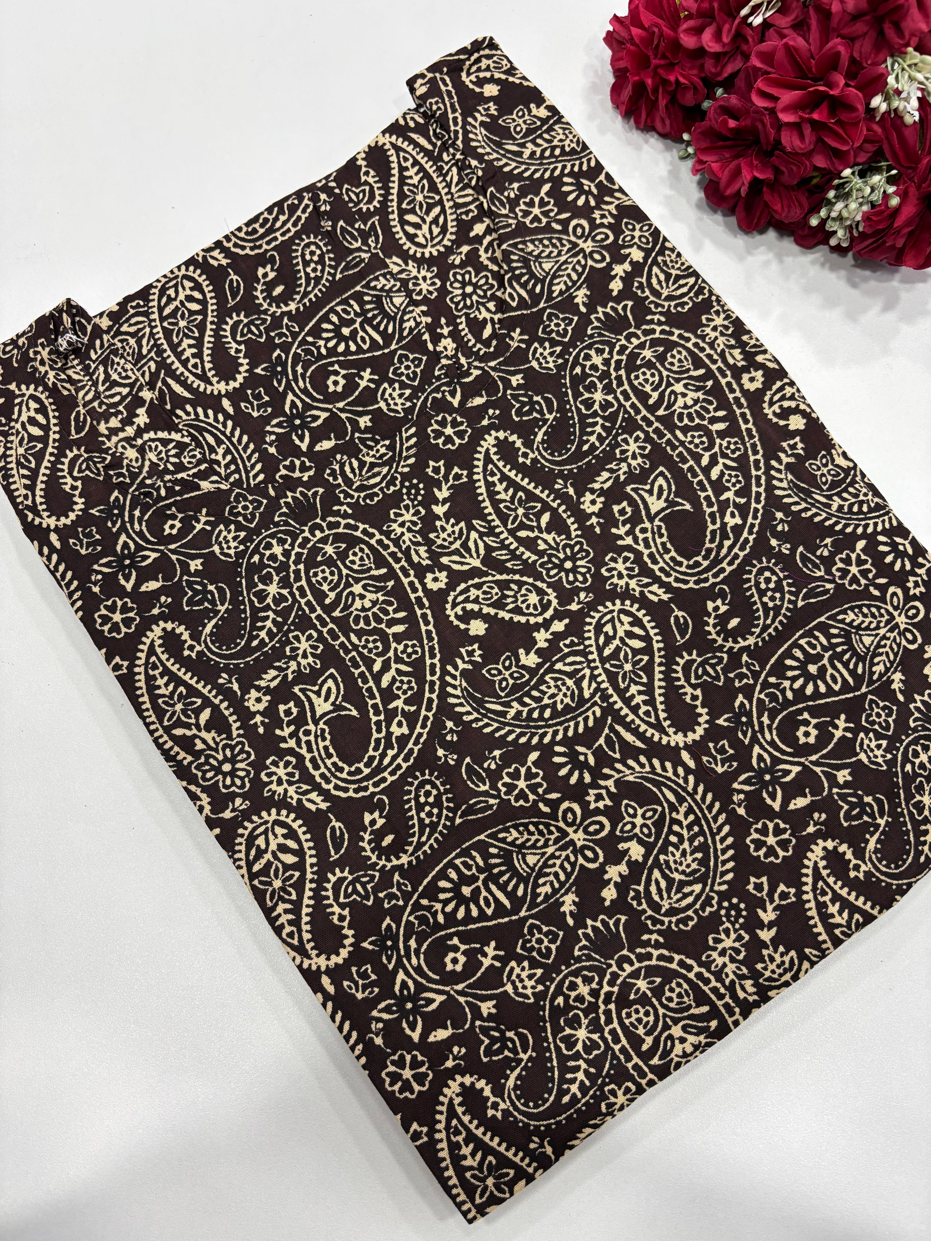 SS7923 Trendy Ethnic Cotton Kurti