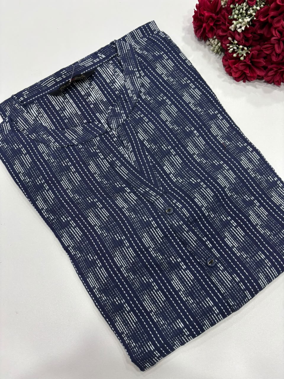 Kantha Stitch Cotton Kurti