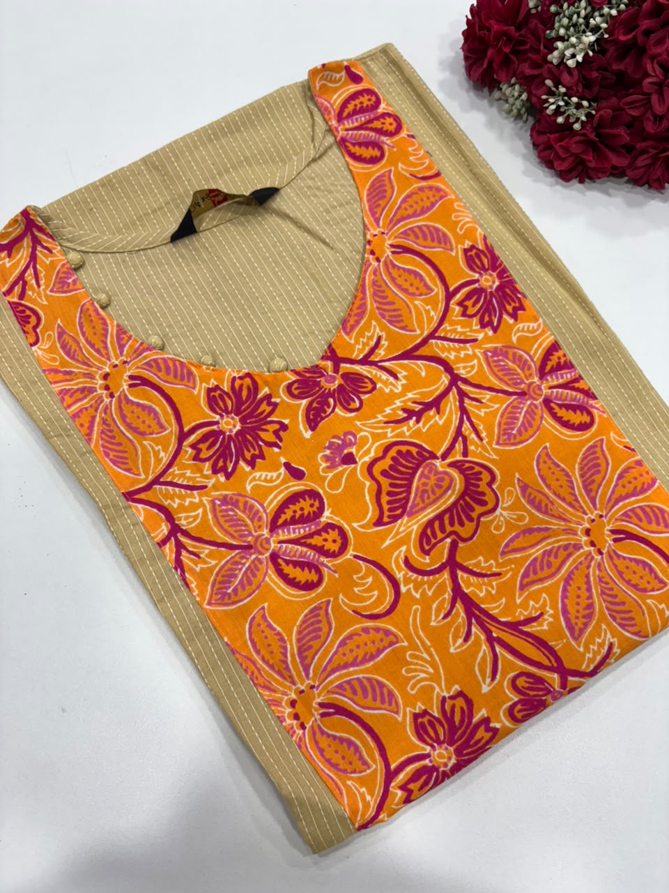 Kantha Stitch Cotton Kurti