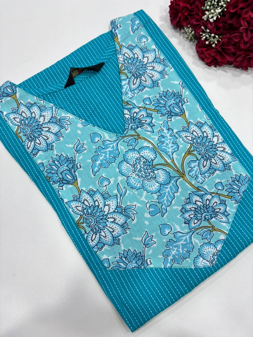 Kantha Stitch Cotton Kurti