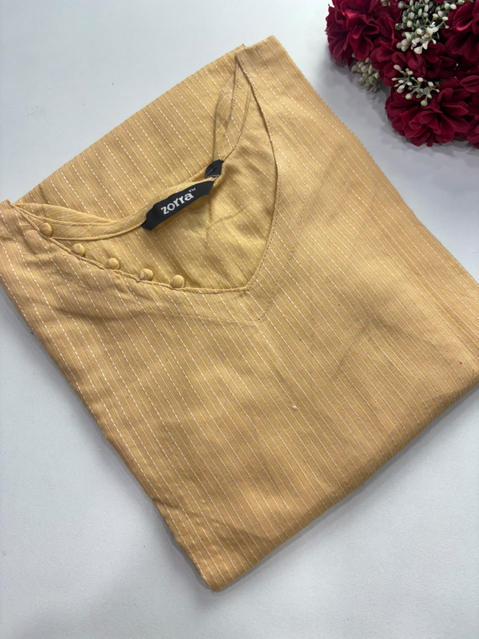 Kantha Stitch Cotton Kurti