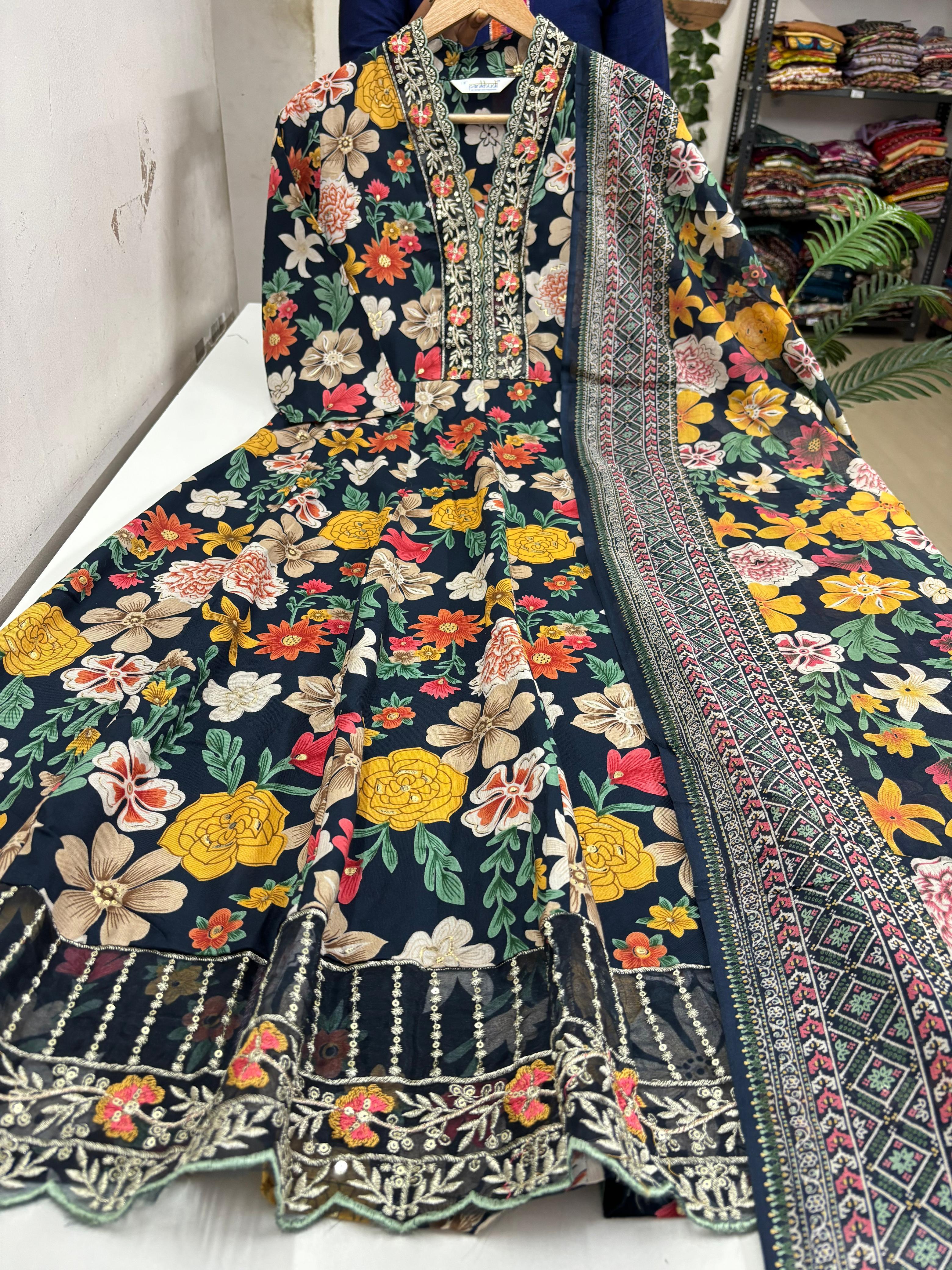 Premium Anarkali With Dupatta Set