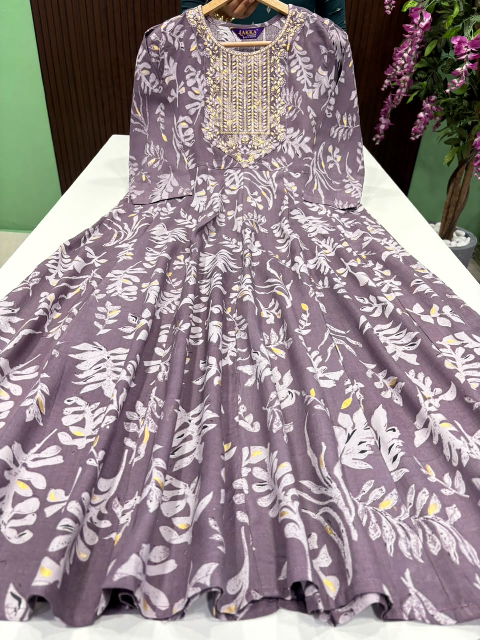 SS8038 Full Length Flared Anarkali