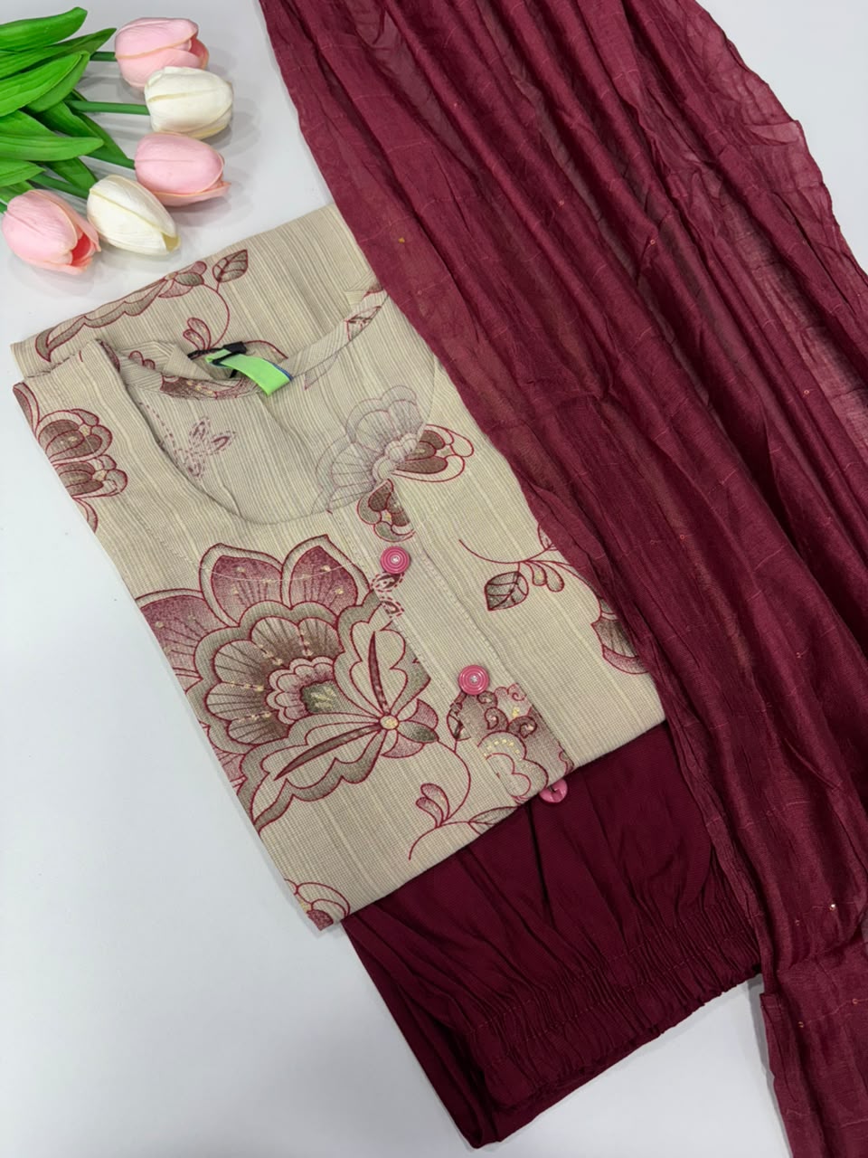 SS8075 Vatican Silk Salwar Set