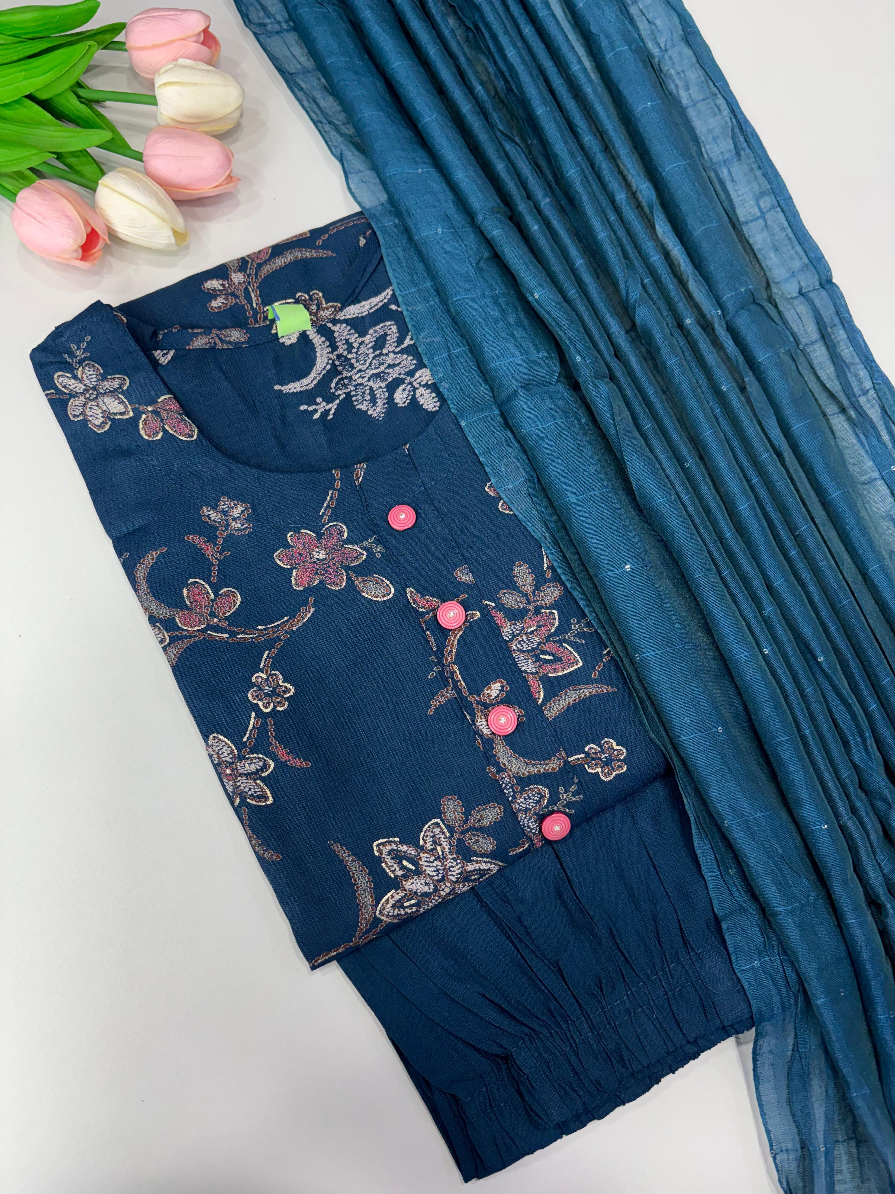 SS8064 Vatican Silk Salwar Set