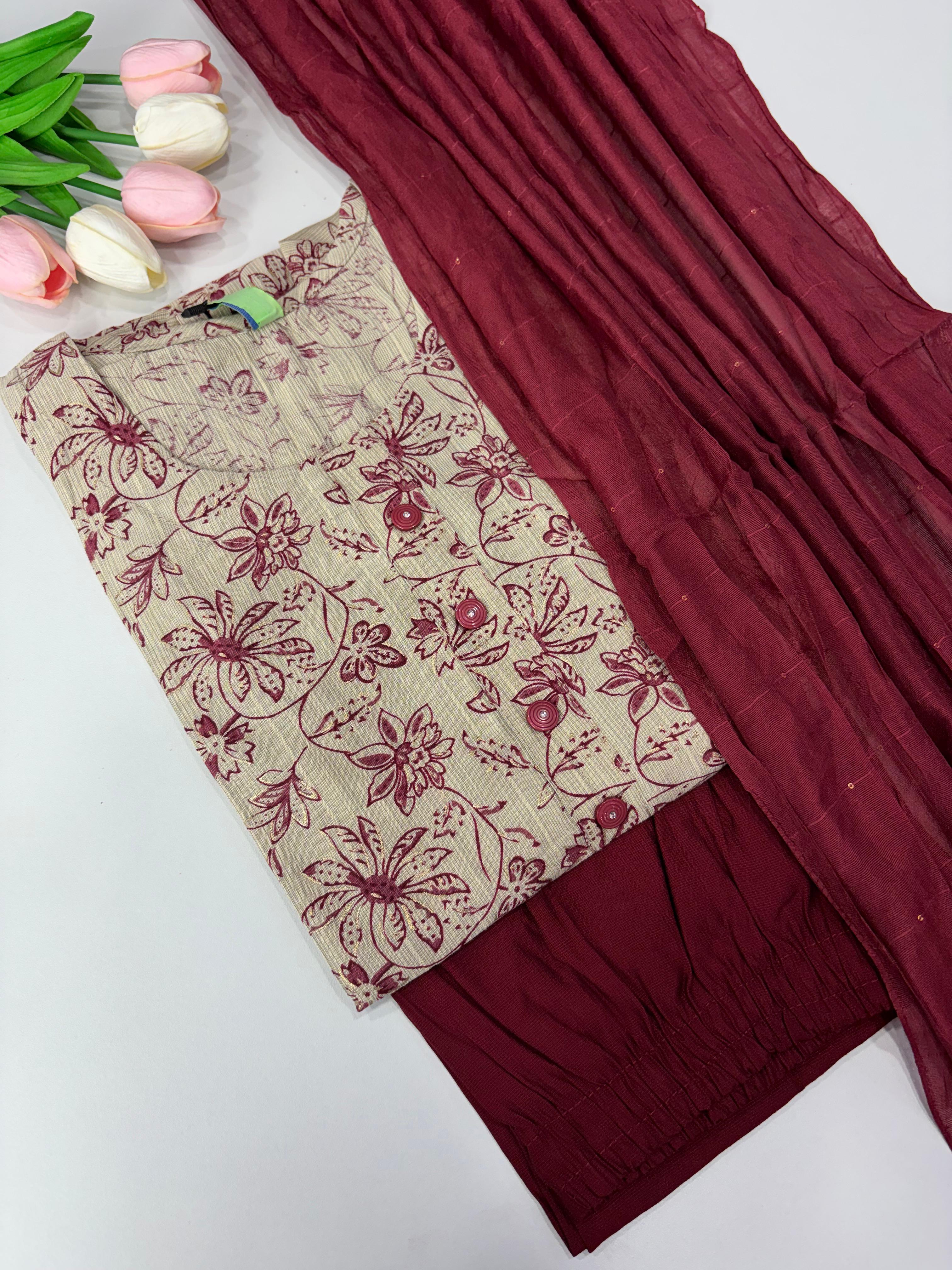 SS8072 Vatican Silk Salwar Set