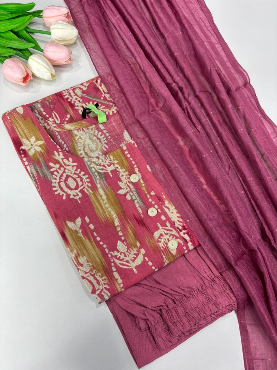 SS8073 Vatican Silk Salwar Set