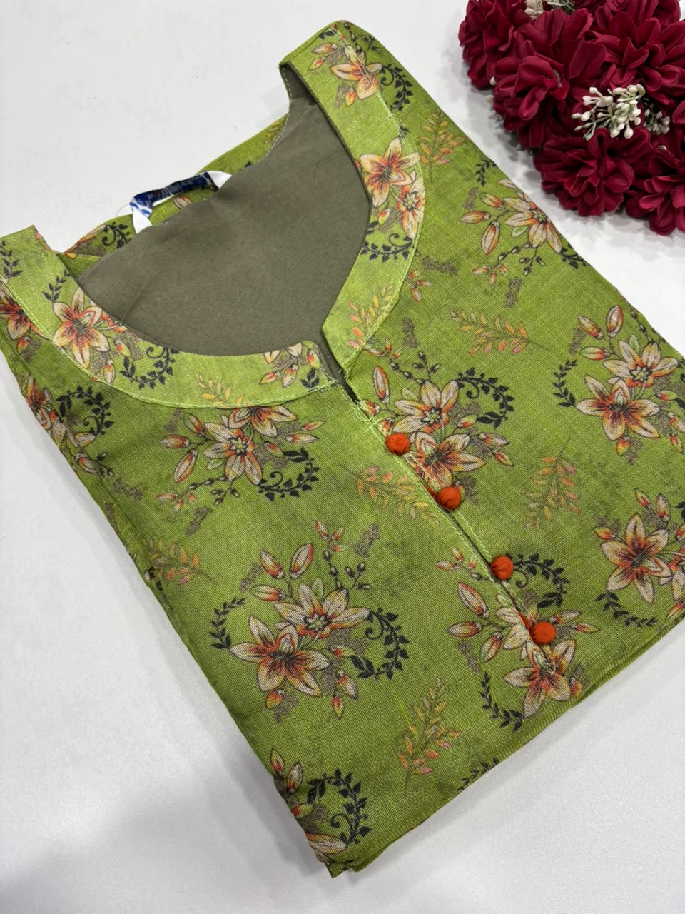 SS8200 Premium Tissue Silk Kurti