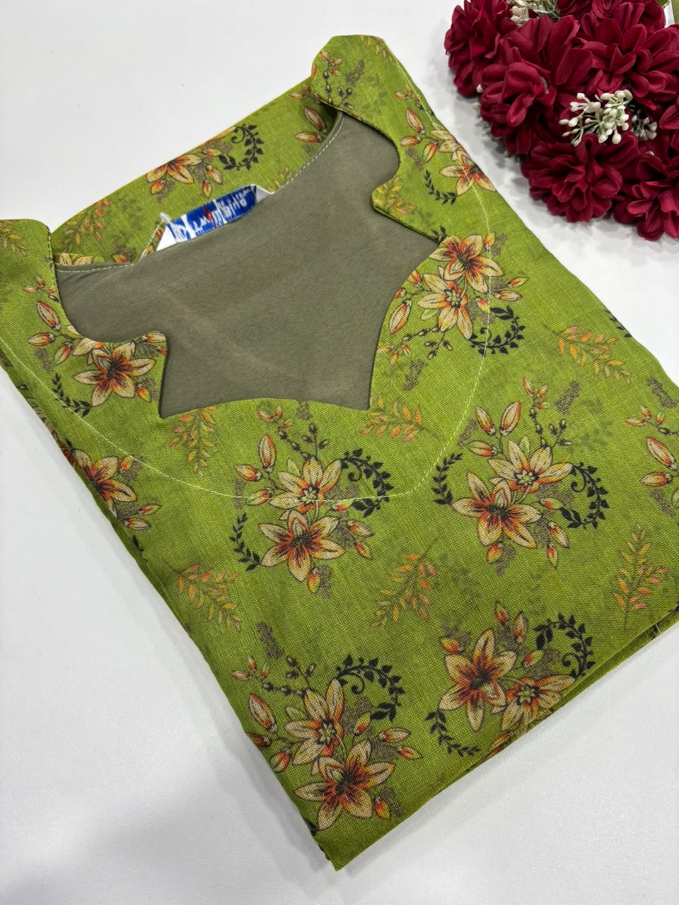 SS8199 Premium Tissue Silk Kurti