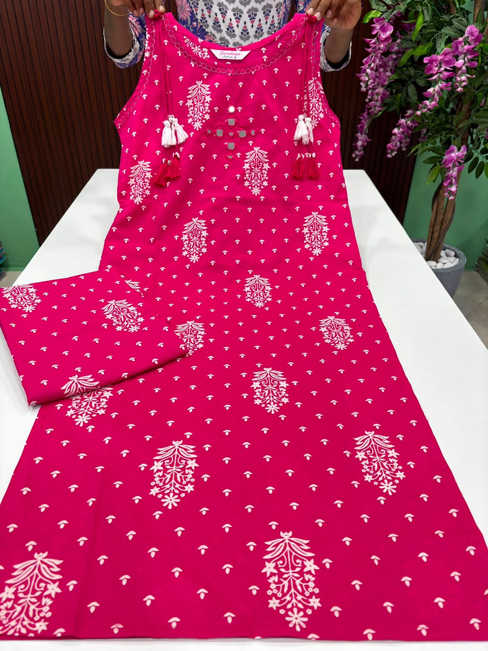 SS8274 Trendy Cotton Co-ord Set