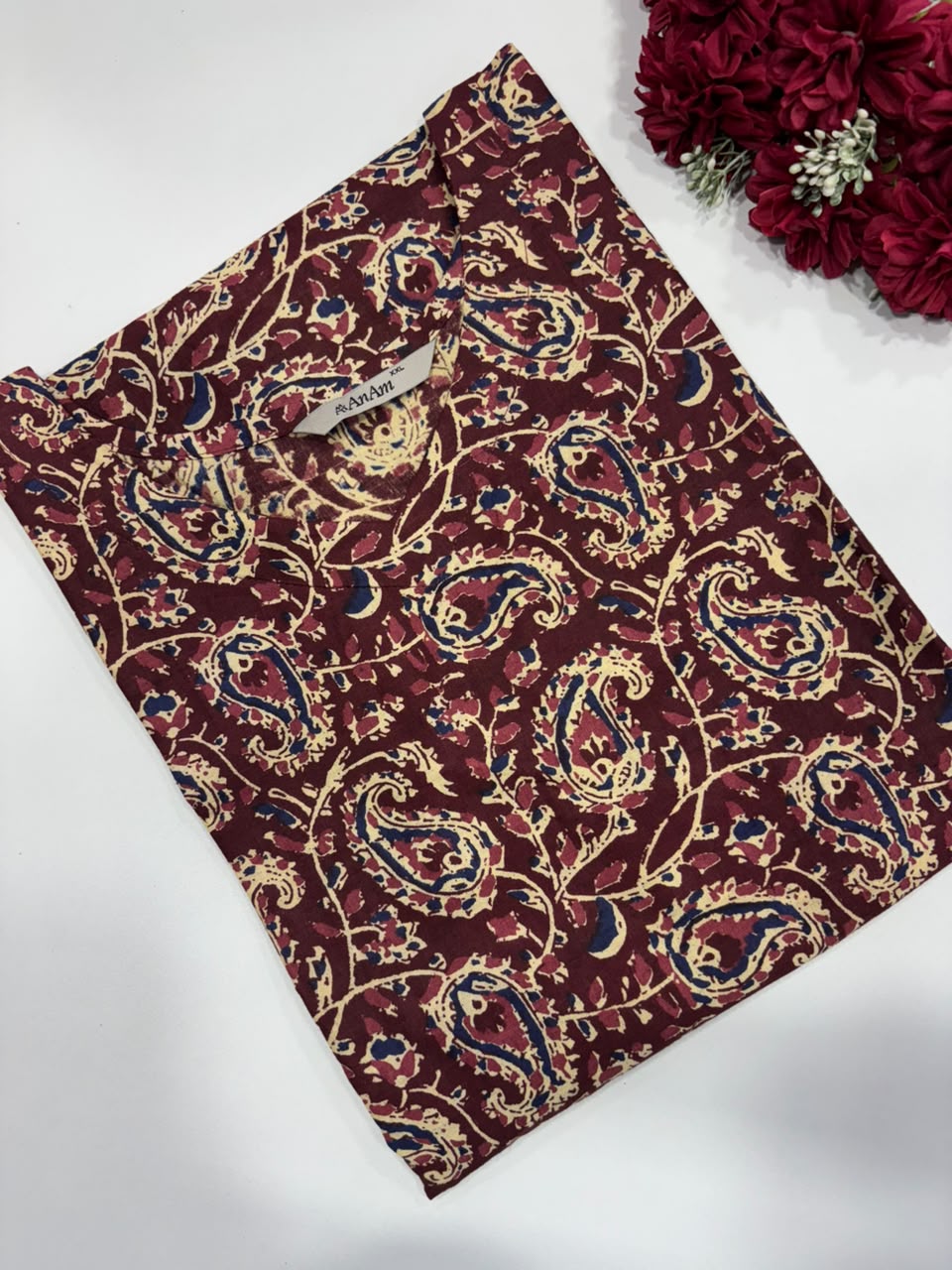 Kalamkari Printed Cotton Kurti