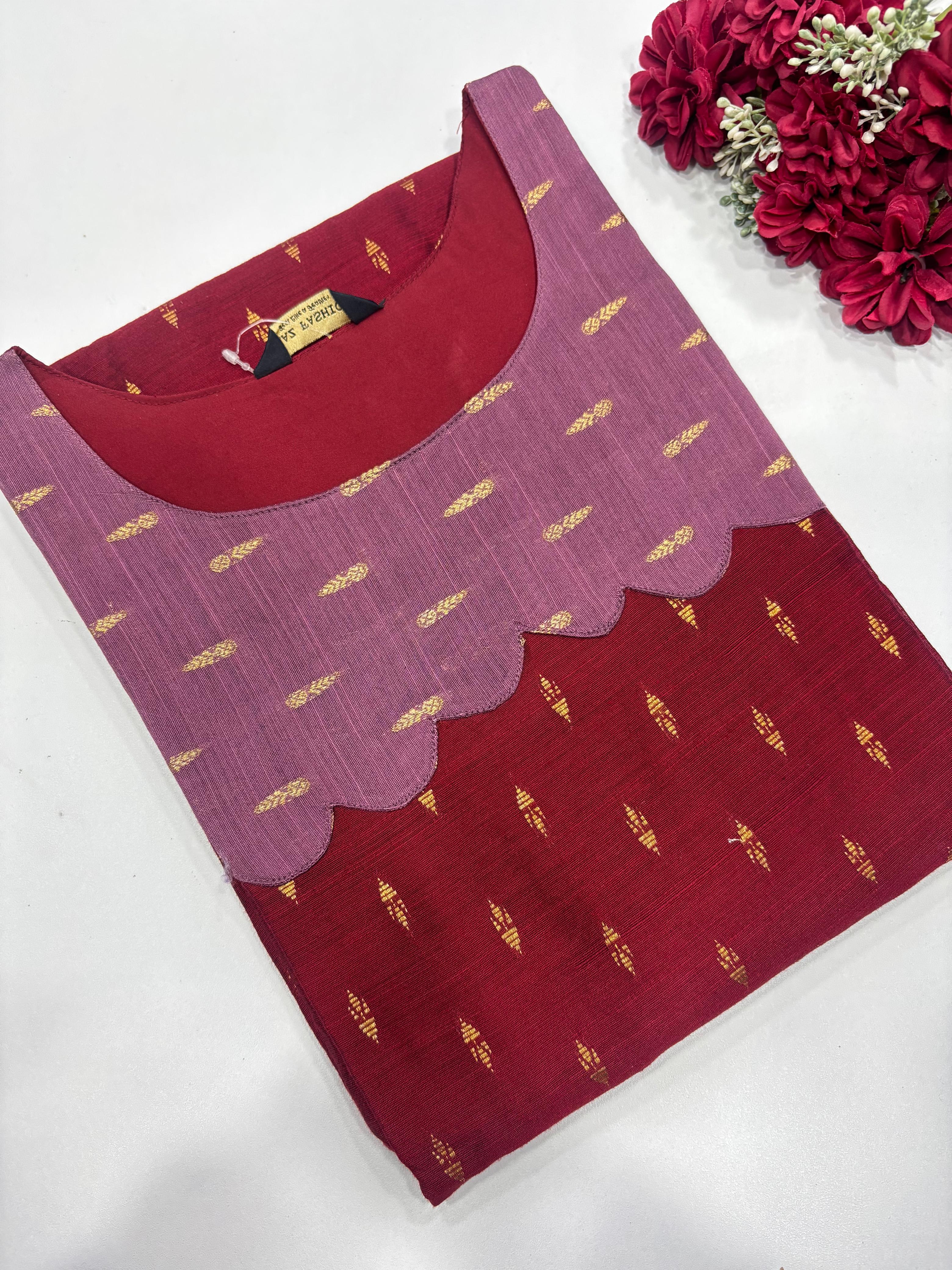 Premium Raw Silk Kurti