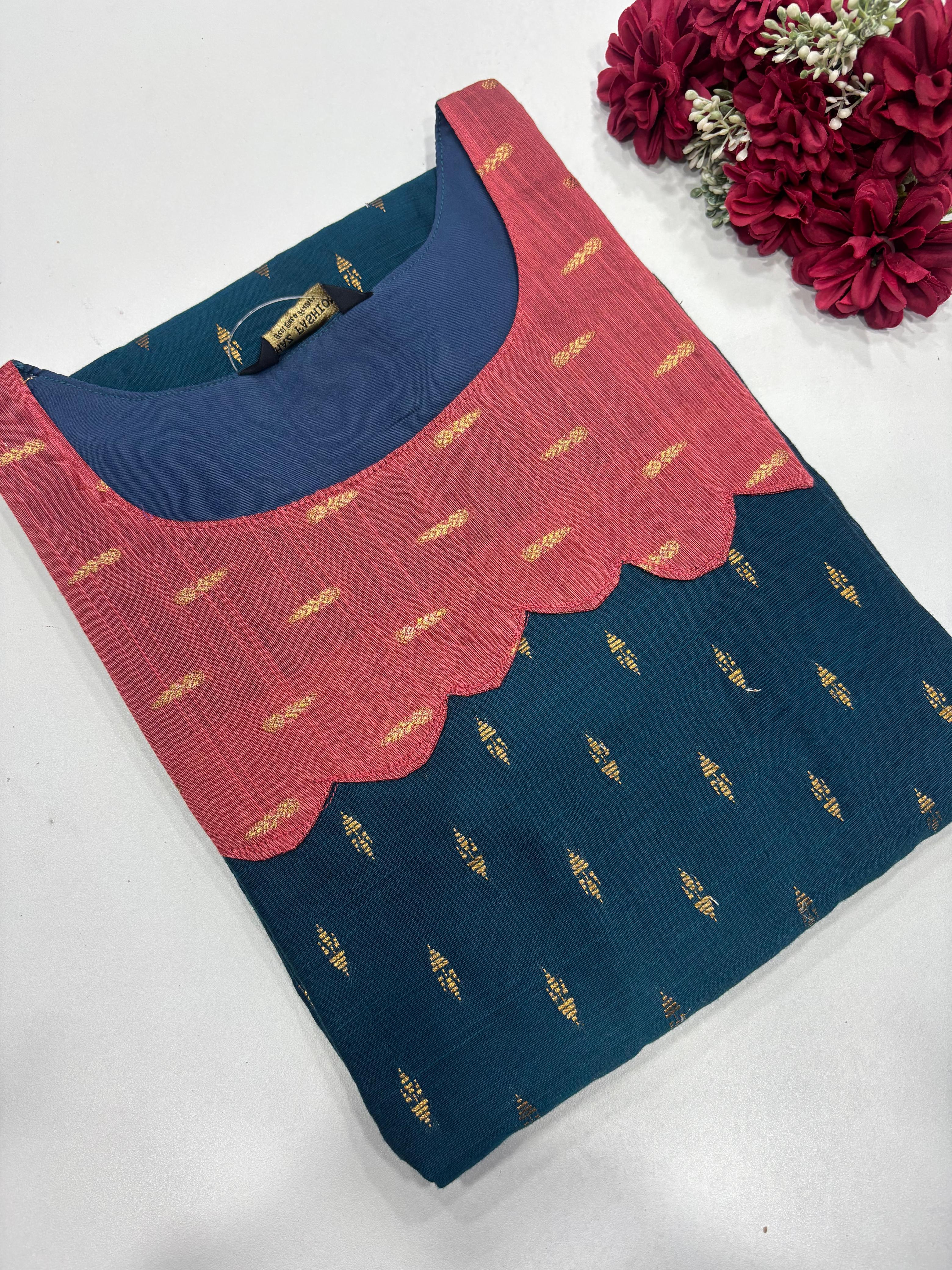 Premium Raw Silk Kurti