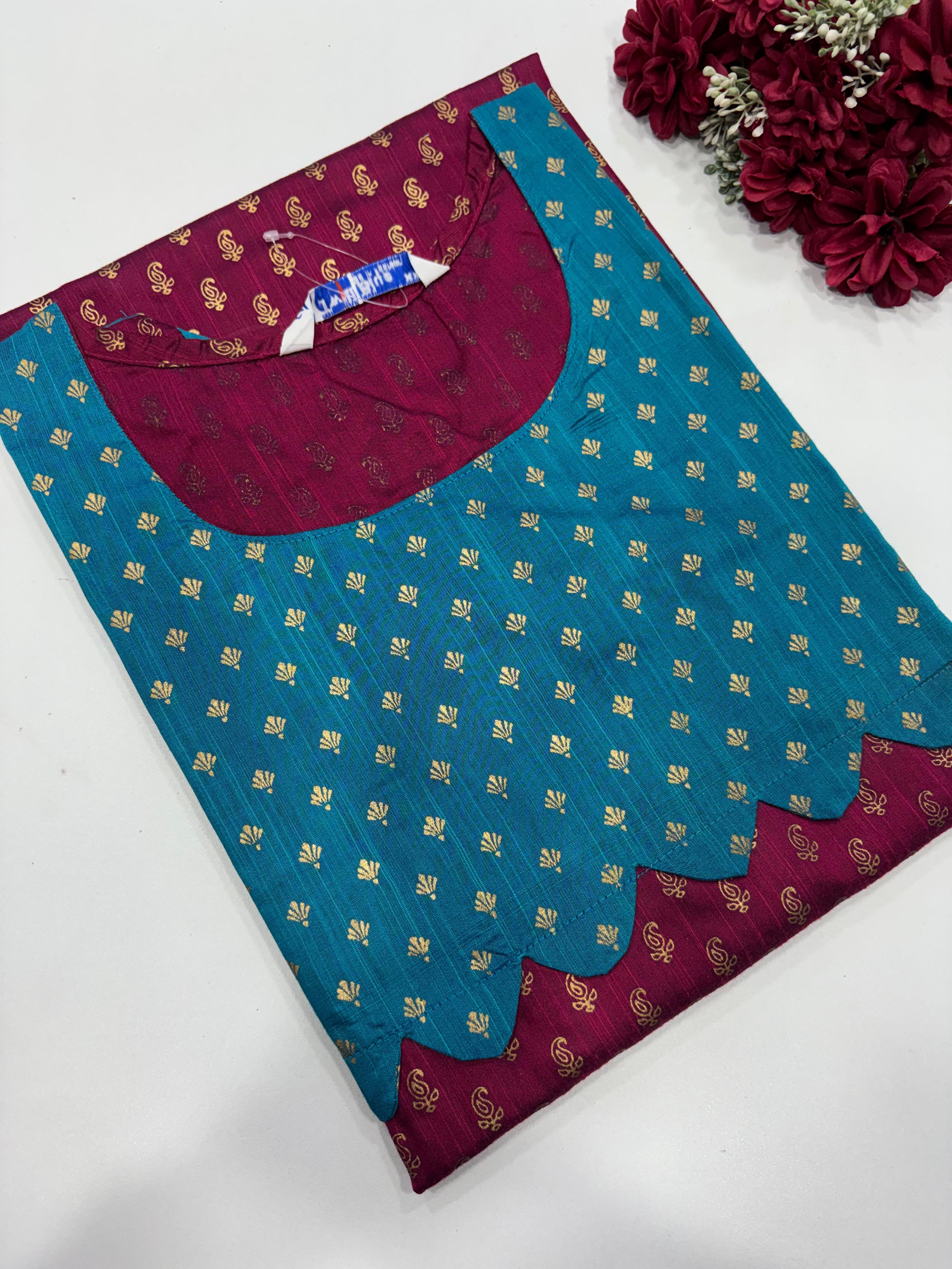 Premium Raw Silk Kurti
