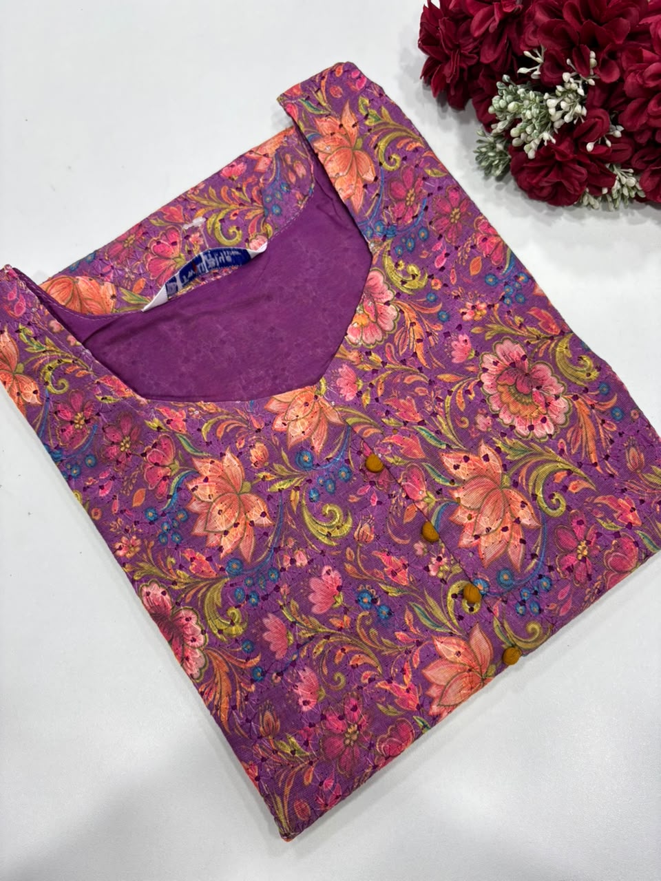 SS8397 Premium Hakoba Cotton Kurti
