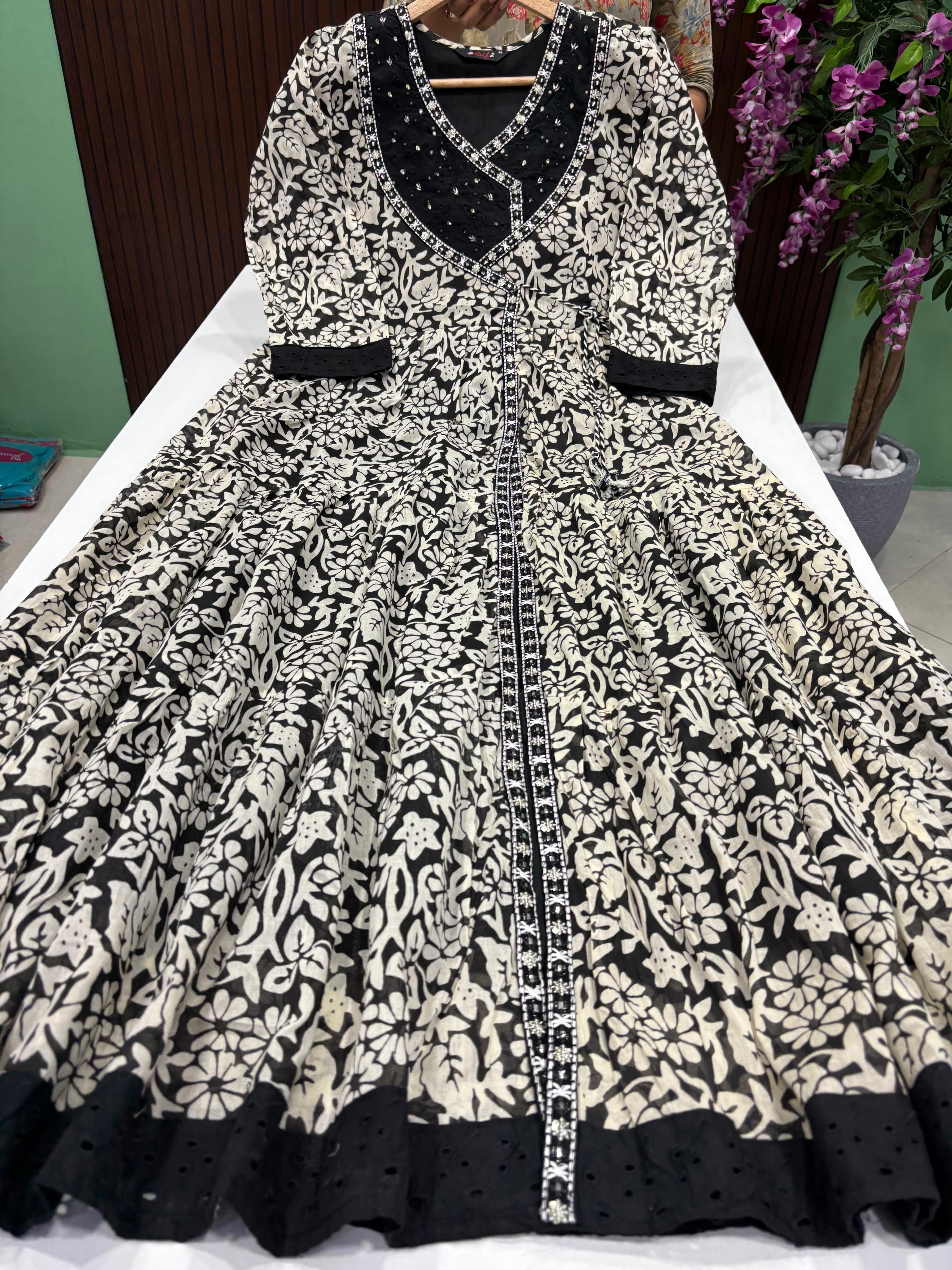 SS8416 Premium Mul Cotton Anarkali
