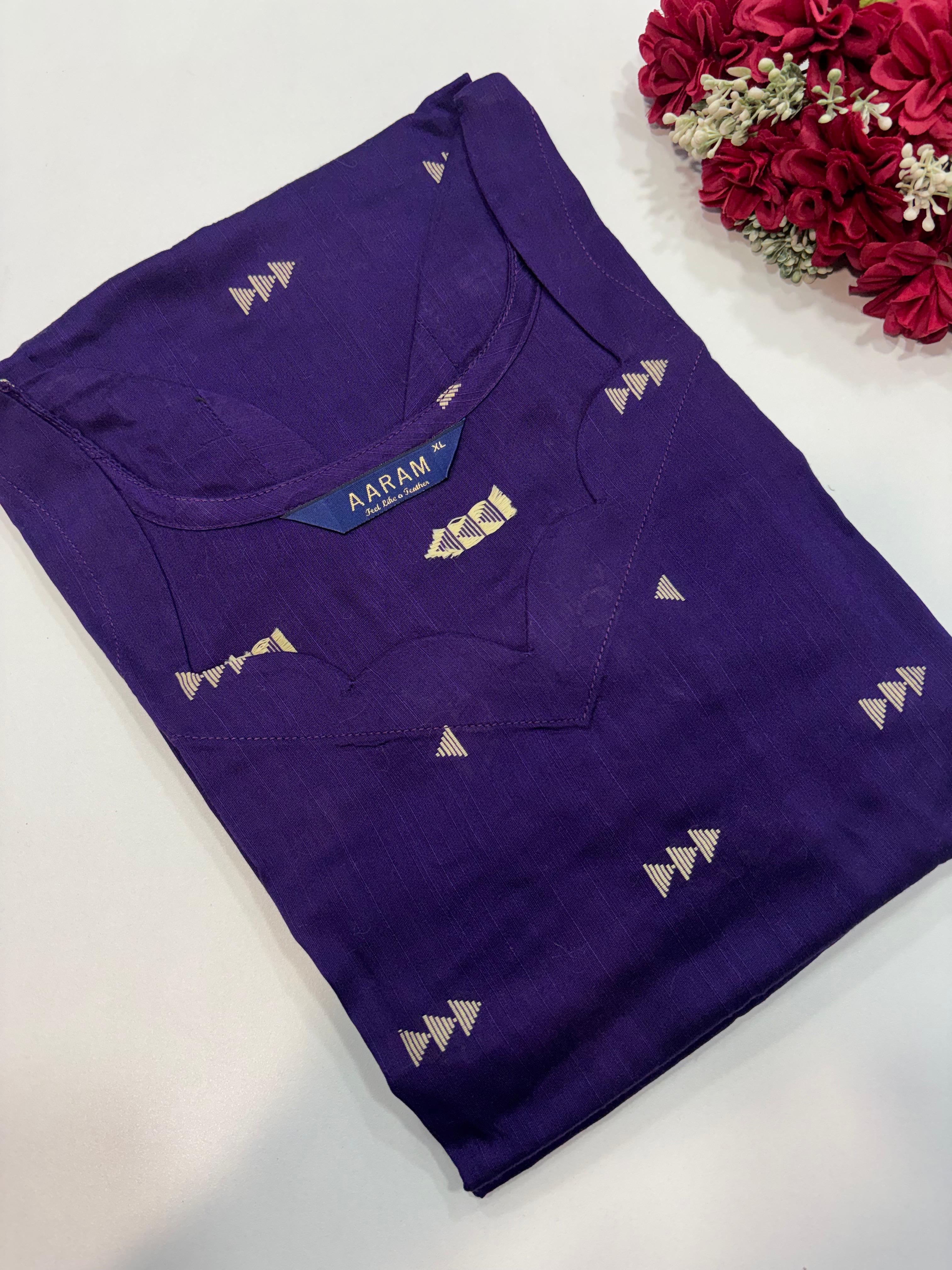 SS8471 Ethnic Raw Silk Kurti