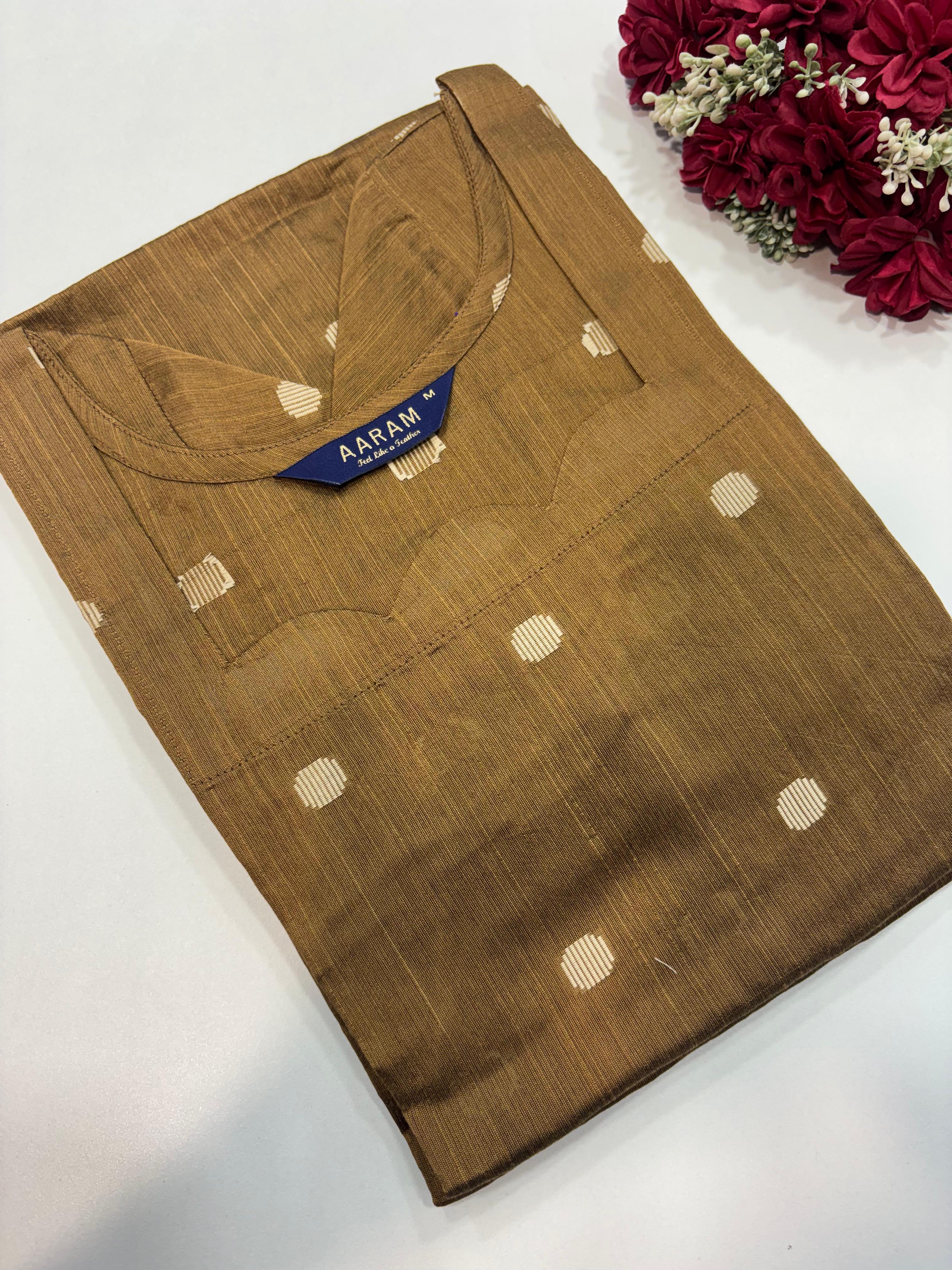 SS8474 Ethnic Raw Silk Kurti