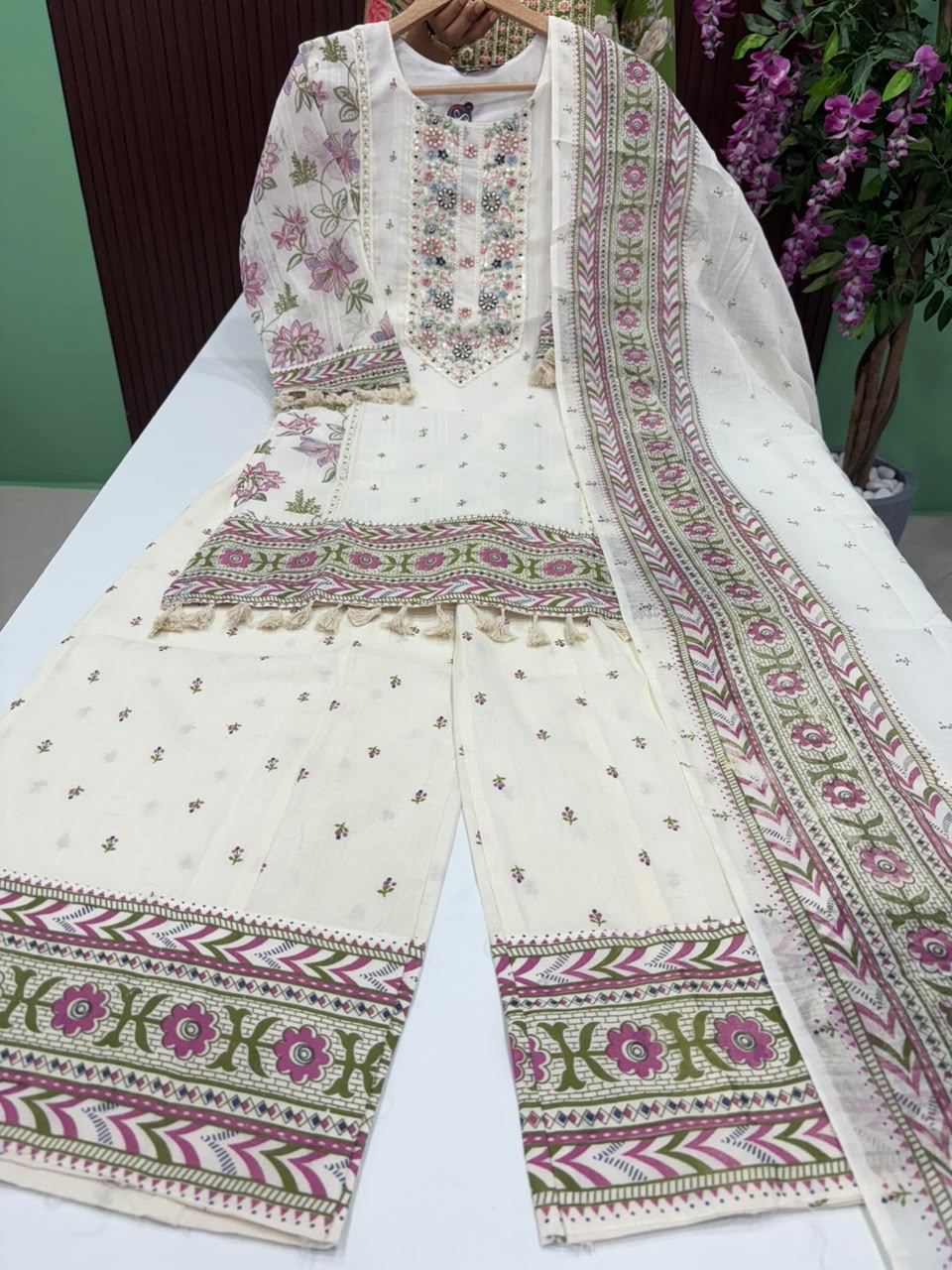 SS8613 Mul Cotton Sharara Suit