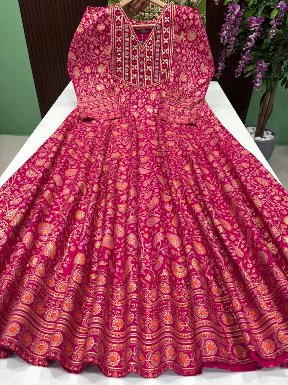 SS8622 Full Length Flared Anarkali