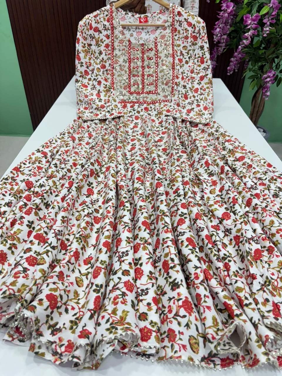 SS8655 Full Length Flared Anarkali