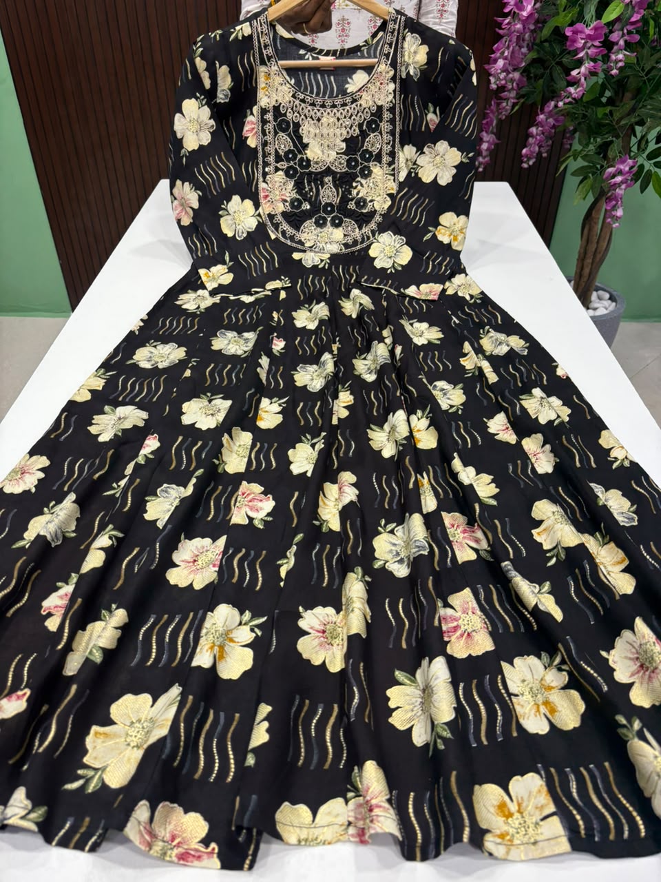 SS8656 Full Length Flared Anarkali